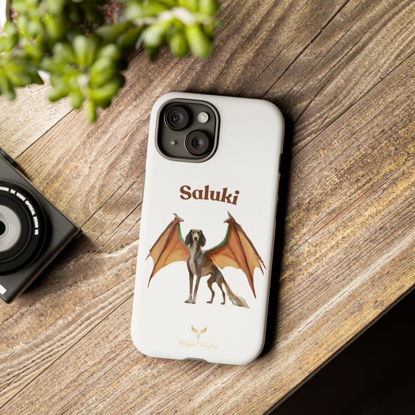 Saluki Dog Dragon Case - Tough Phone Case for Pet Lovers