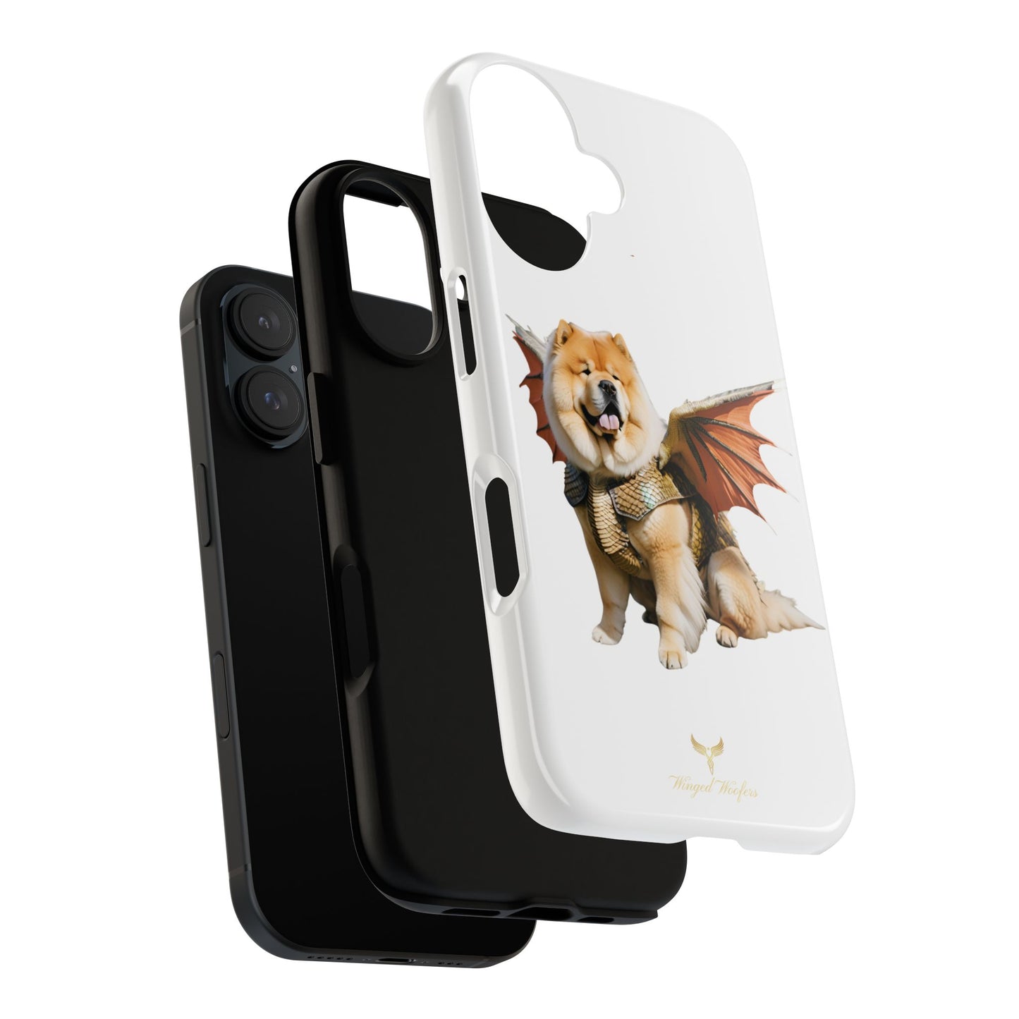 Funny Dragon Chow Chow Dog Phone Case - Tough Cases for Pet Lovers