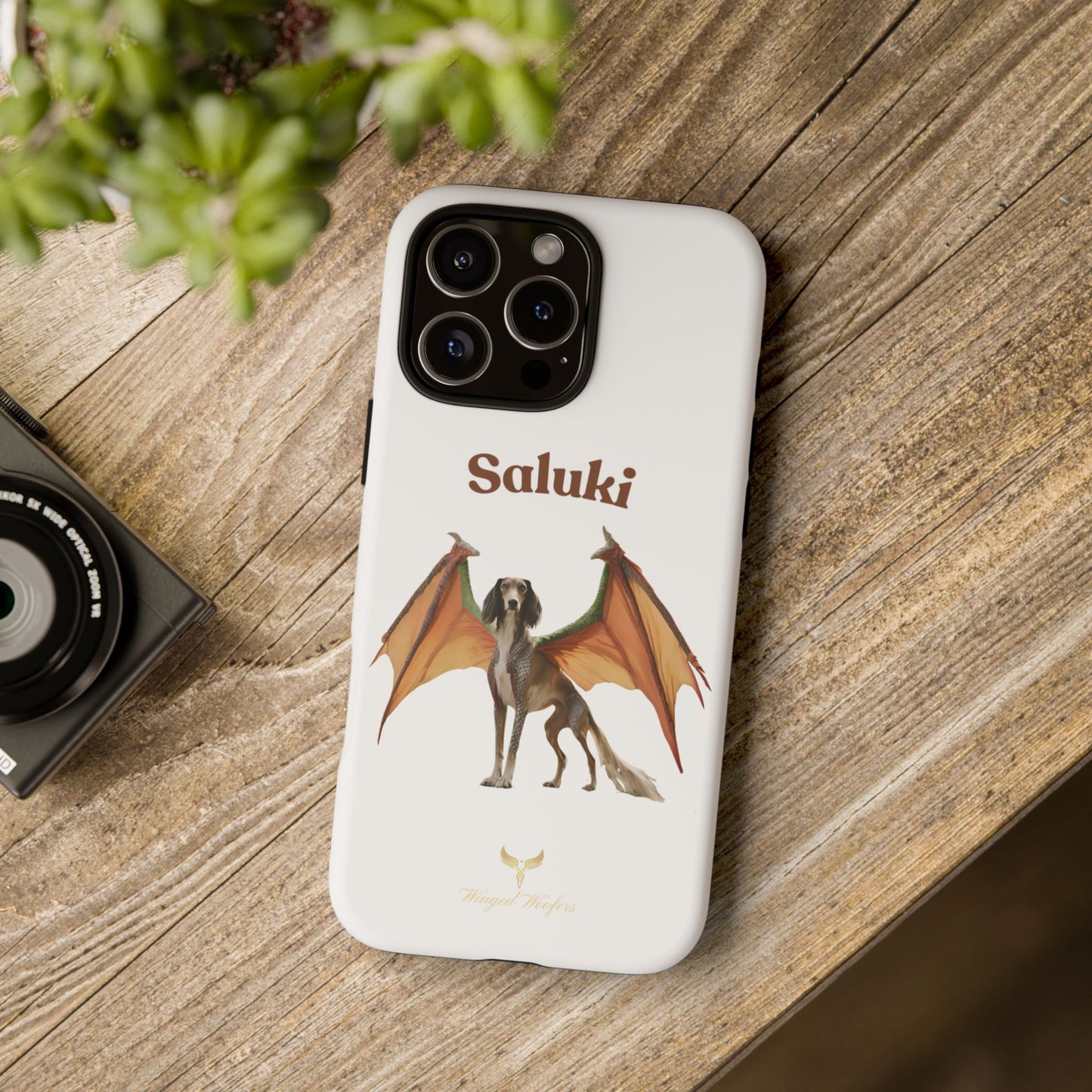 Saluki Dog Dragon Case - Tough Phone Case for Pet Lovers