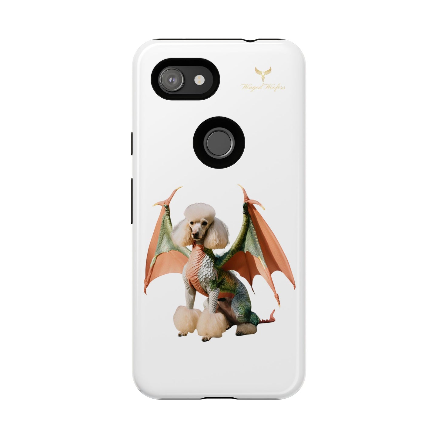 Unique Dragon Poodle Phone Case - Tough Cases for Pet Lovers