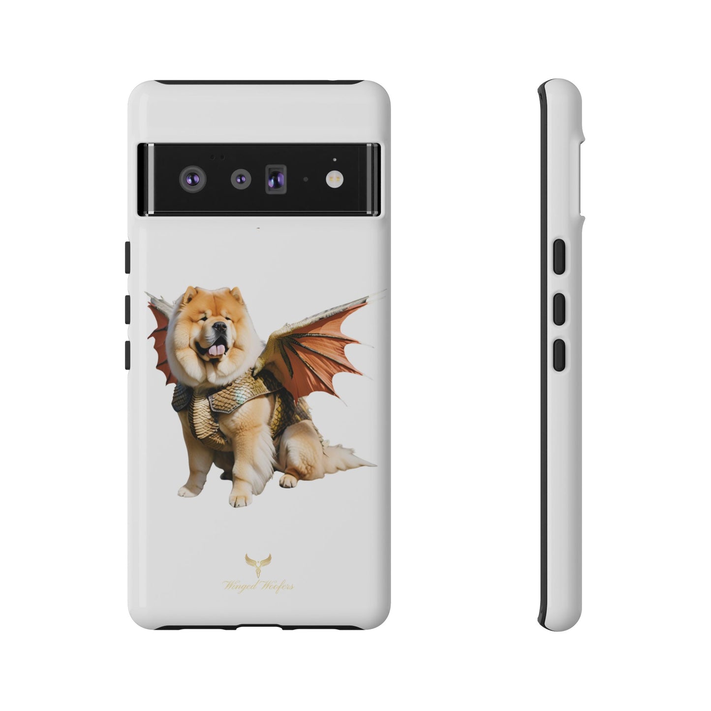 Funny Dragon Chow Chow Dog Phone Case - Tough Cases for Pet Lovers