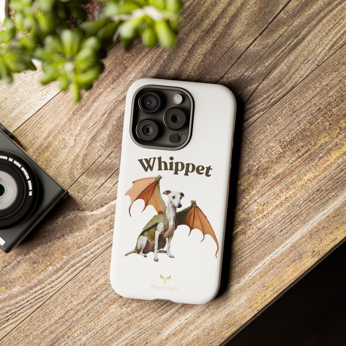 Whippet Dragon Phone Case - Tough & Stylish Pet Accessory