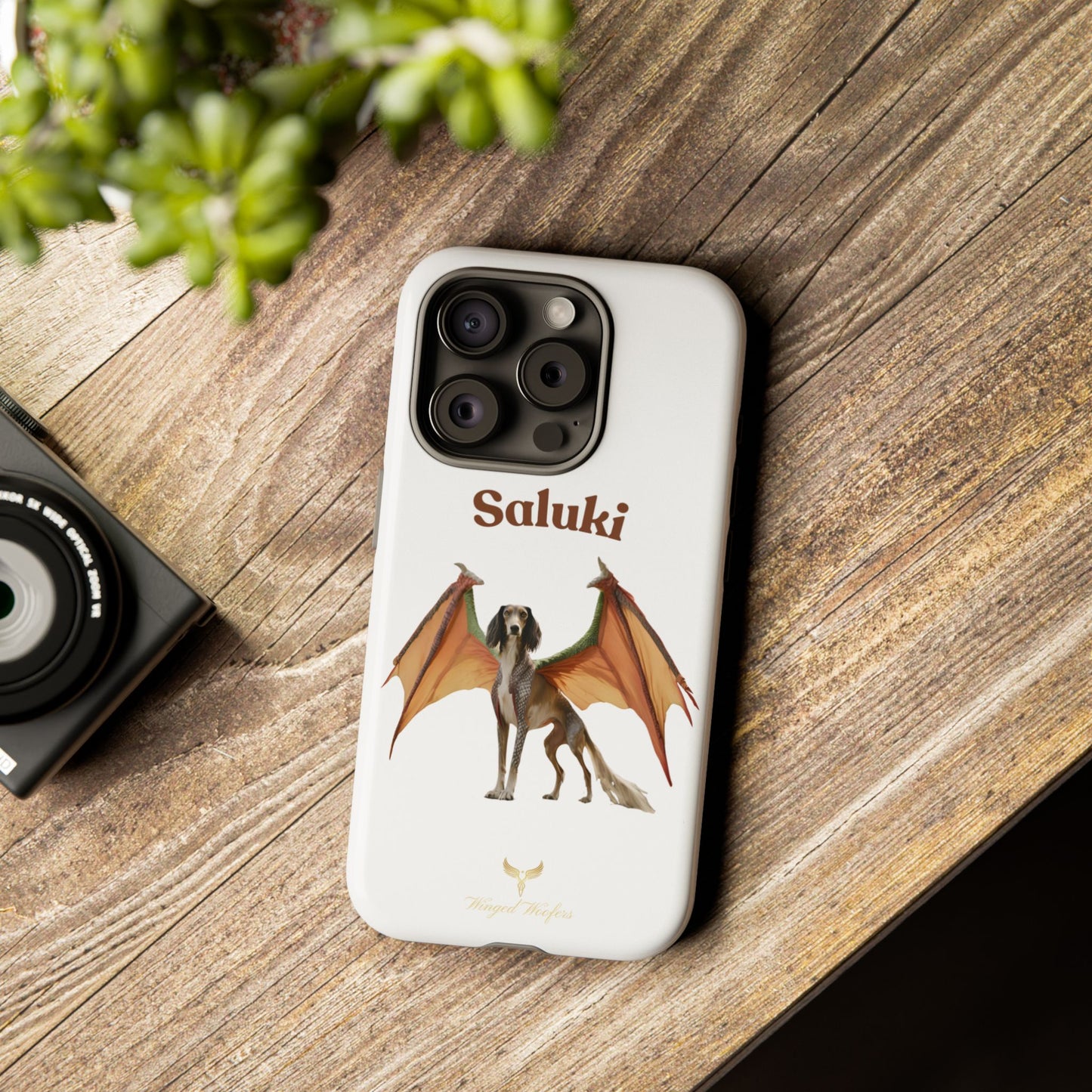 Saluki Dog Dragon Case - Tough Phone Case for Pet Lovers