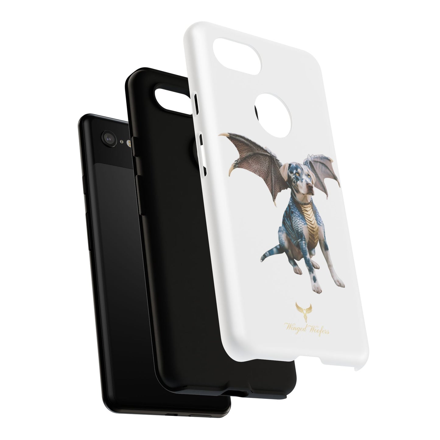 Dragon Dog Phone Case - Tough & Unique Design for Pet Lovers