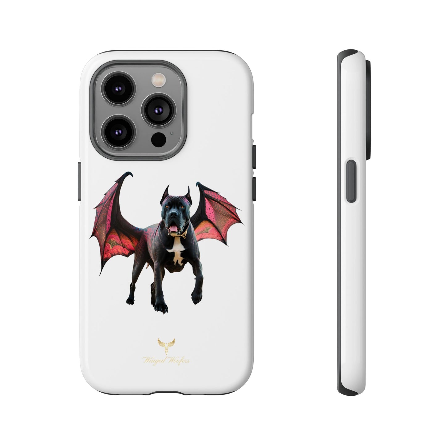 Flying Cane Corso Dog Phone Case - Tough Cases for Pet Lovers