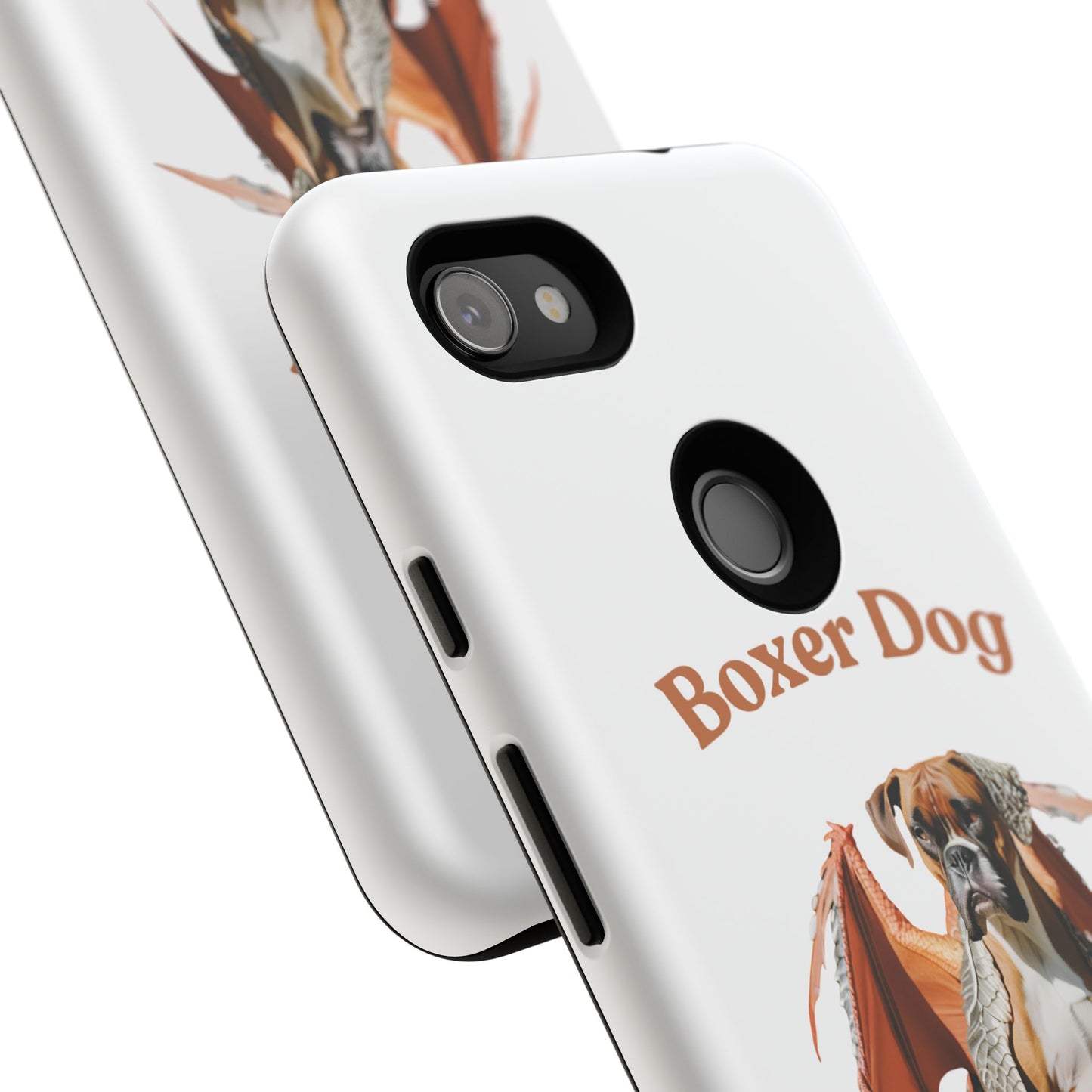 Boxer Dog Dragon Art Phone Case - Tough Cases