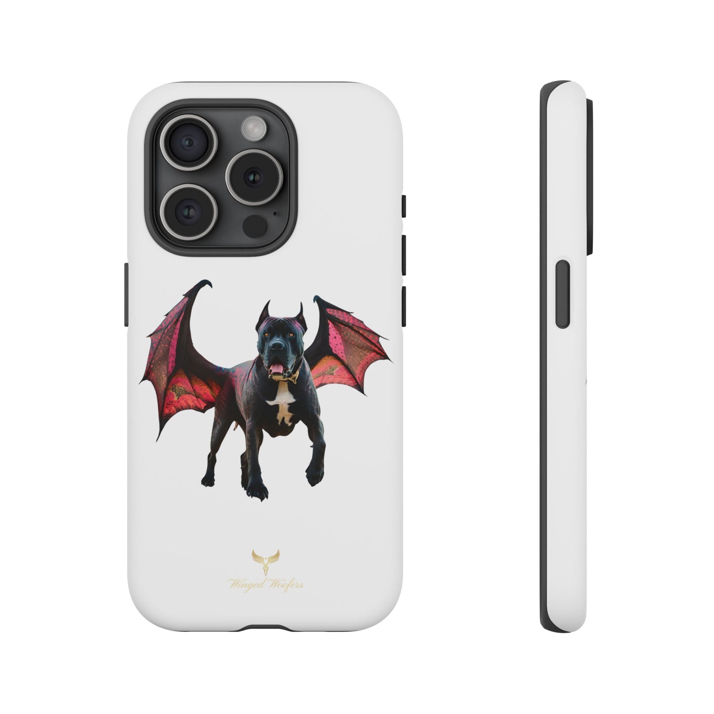 Flying Cane Corso Dog Phone Case - Tough Cases for Pet Lovers