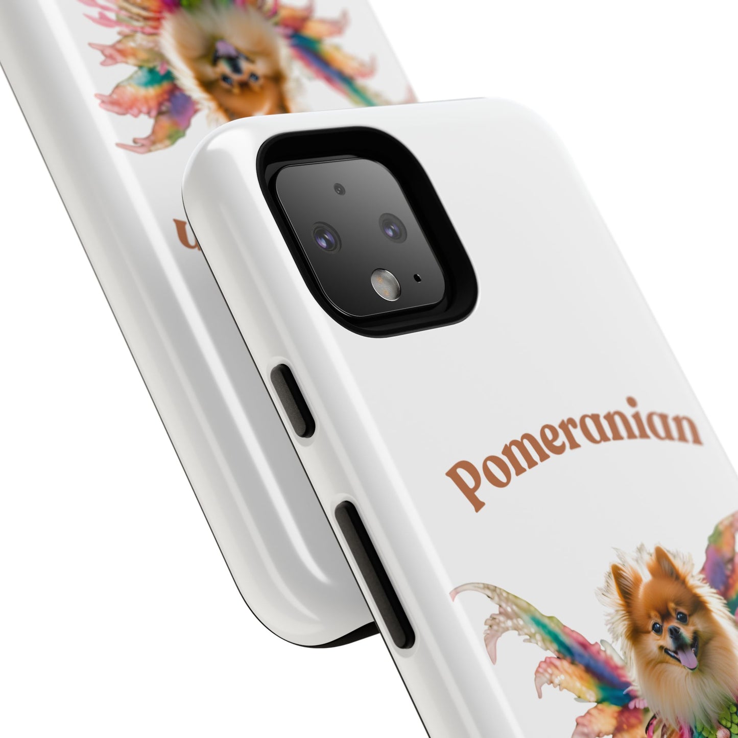 Pomeranian Winged Dog Phone Case – Cute Dog Lover Accessory