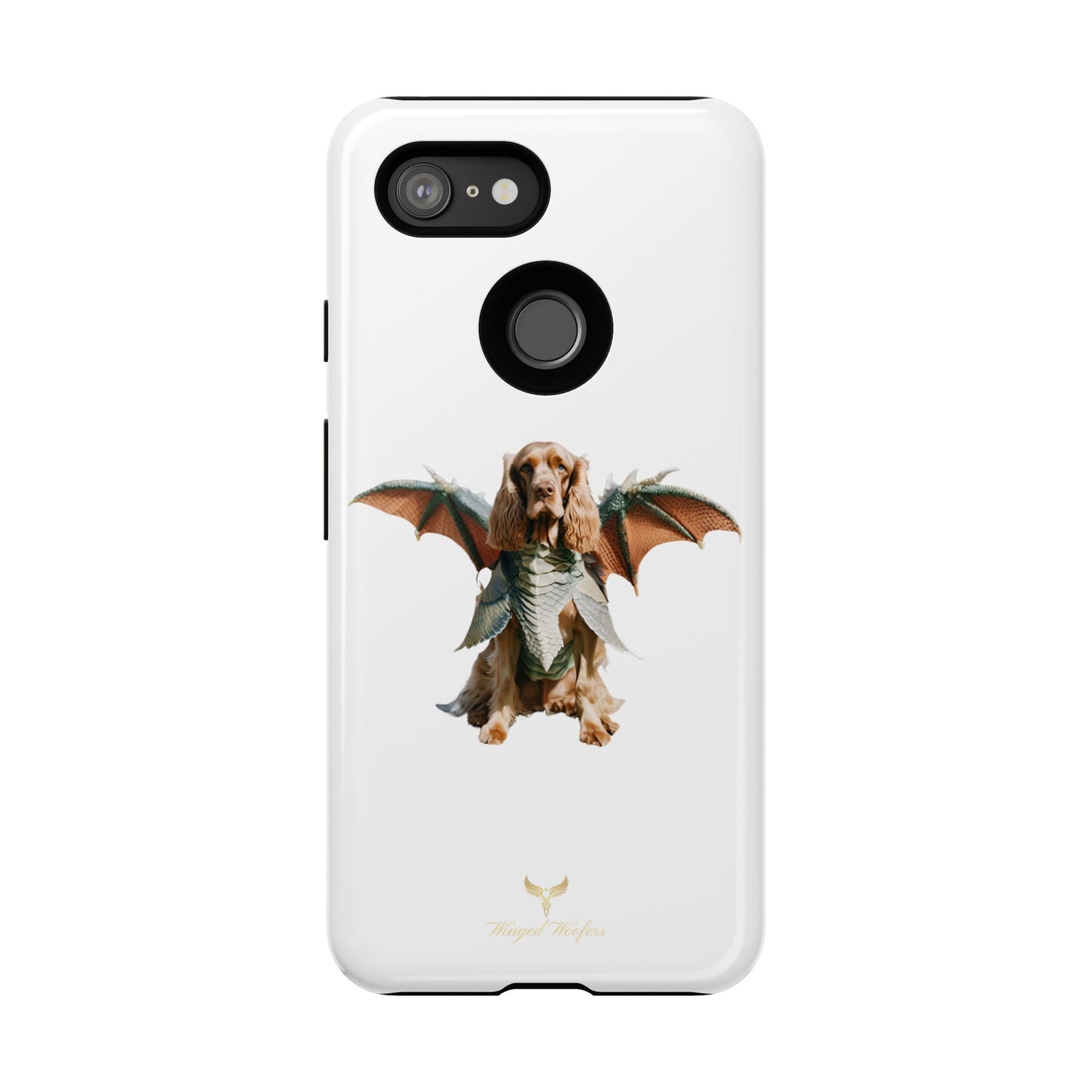 Dragon Wing Cocker Spaniel Dog Phone Case - Tough Cases for Pet Lovers