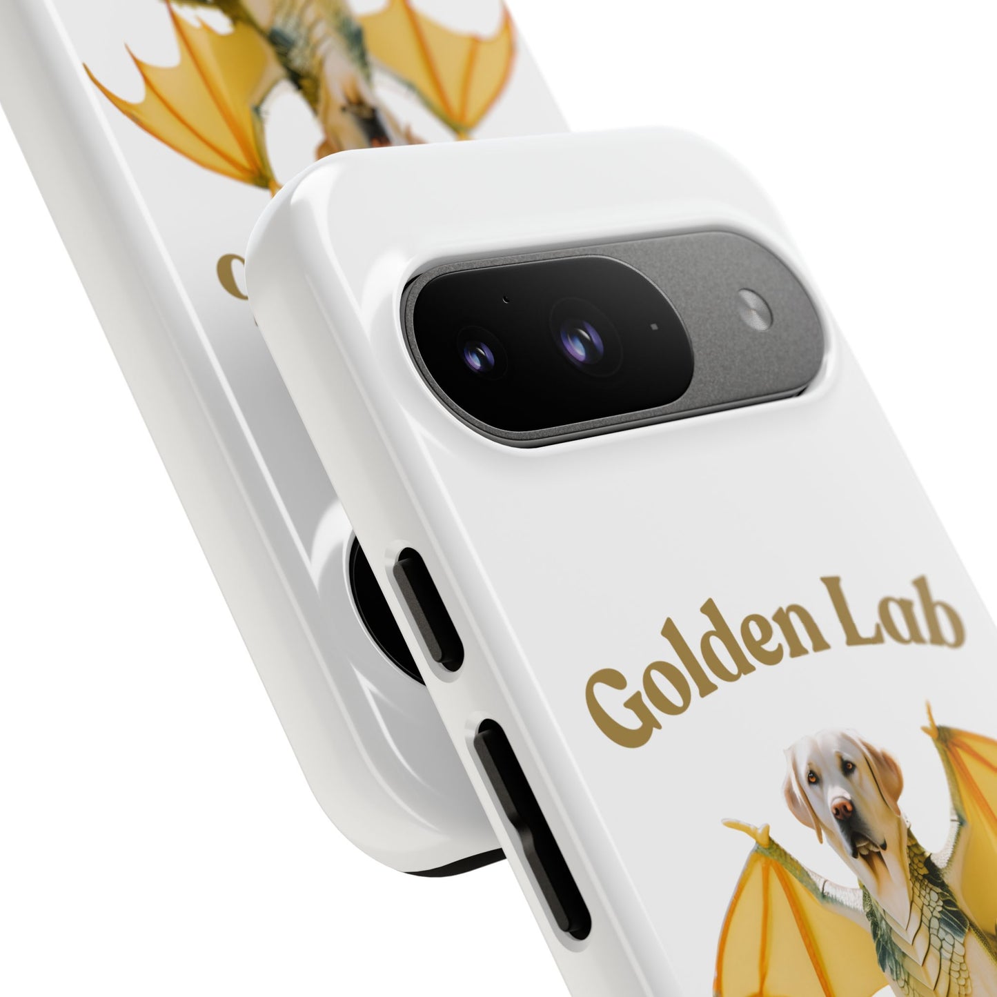 Golden Lab Dragon Phone Case - Tough Protection with a Fun Twist