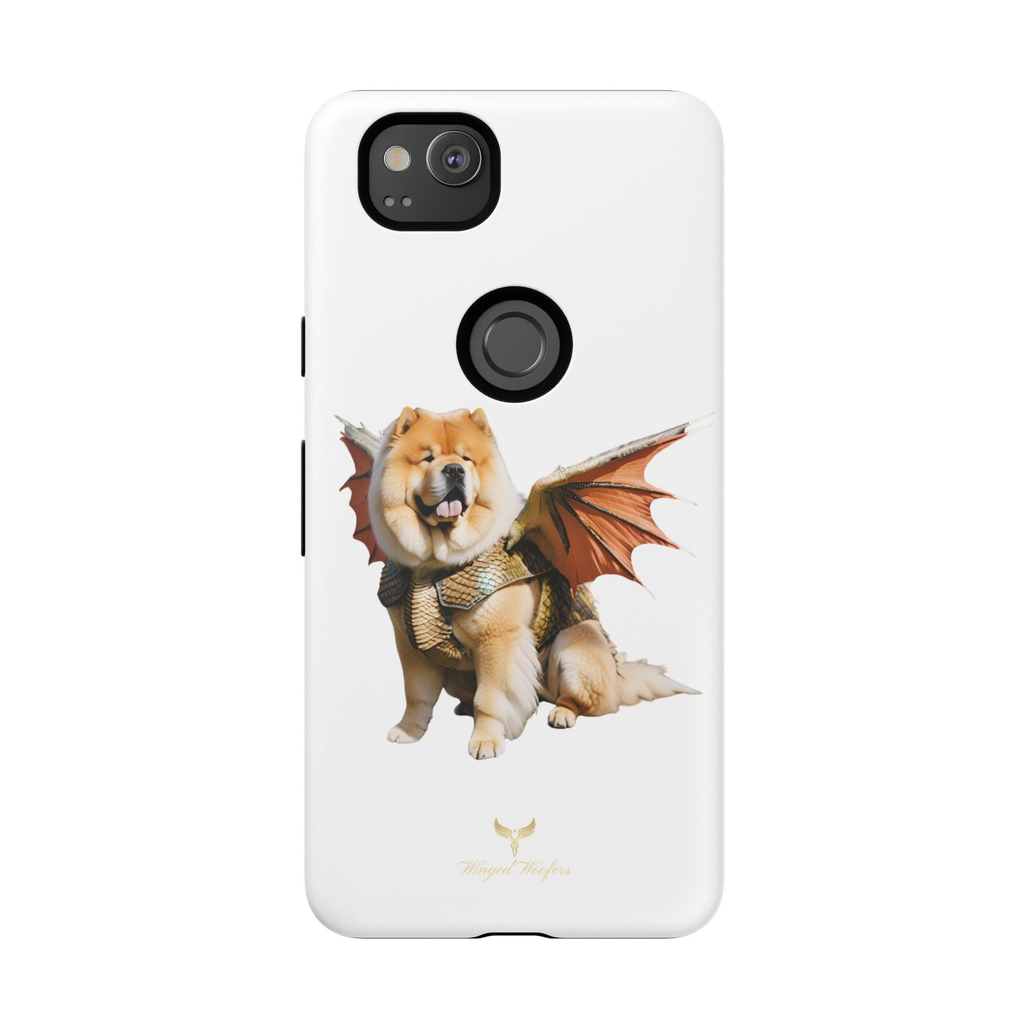 Funny Dragon Chow Chow Dog Phone Case - Tough Cases for Pet Lovers