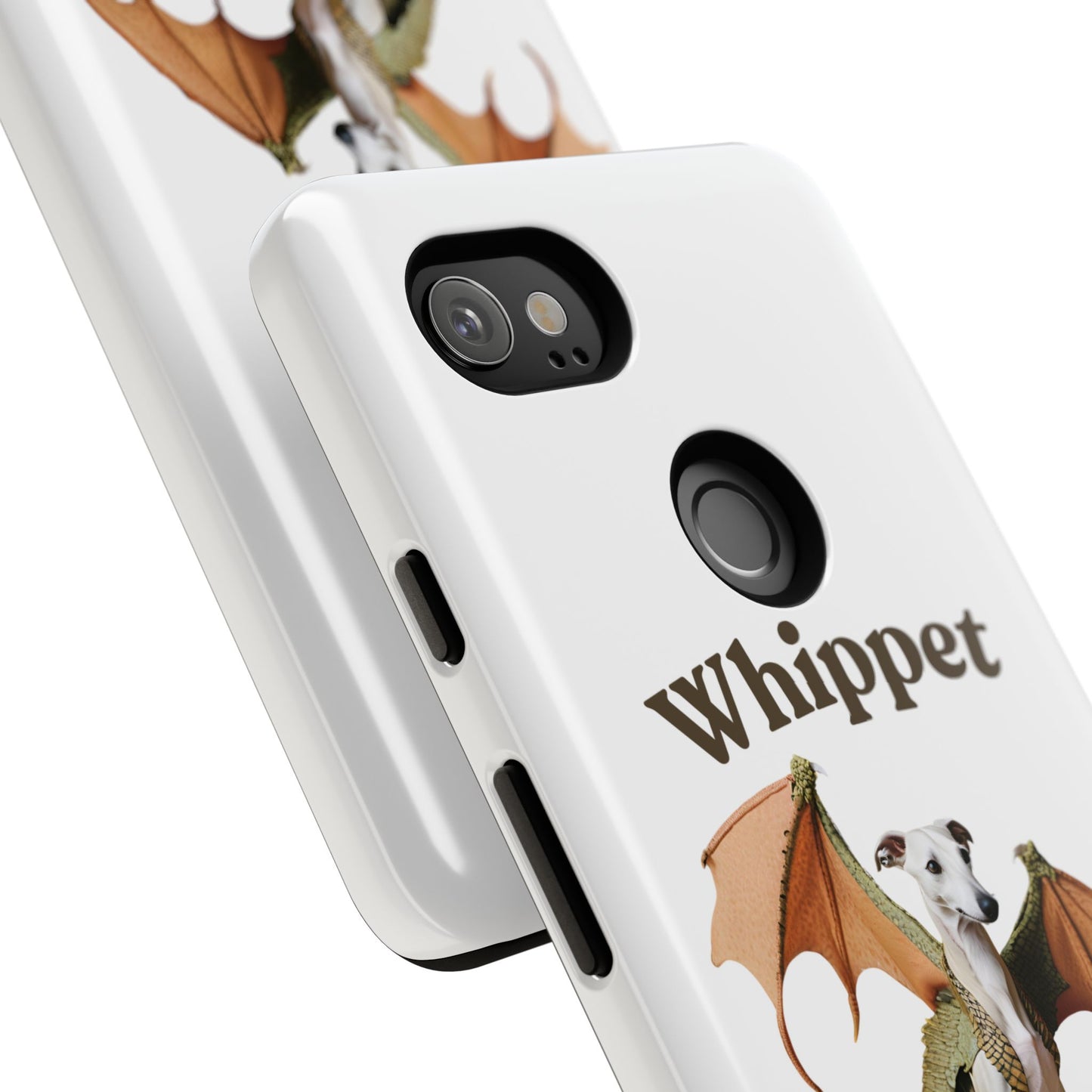 Whippet Dragon Phone Case - Tough & Stylish Pet Accessory