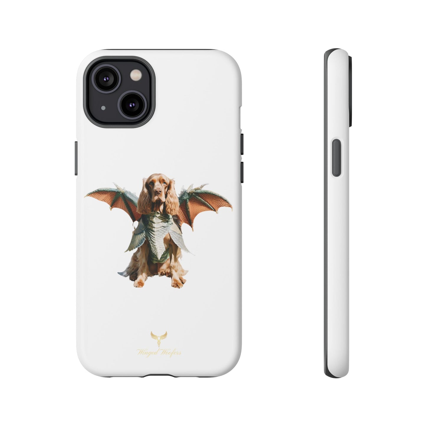 Dragon Wing Cocker Spaniel Dog Phone Case - Tough Cases for Pet Lovers