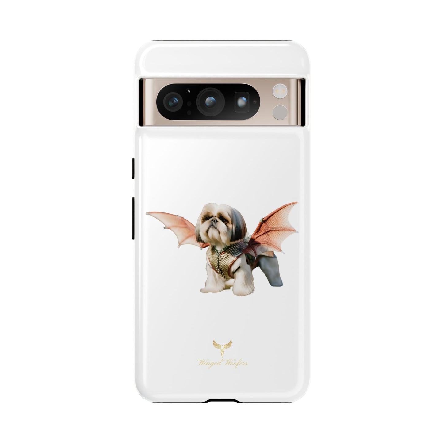 Fantasy Shih Tzu with Dragon Wings Pet Phone Case – Tough Cases for Dog Lovers