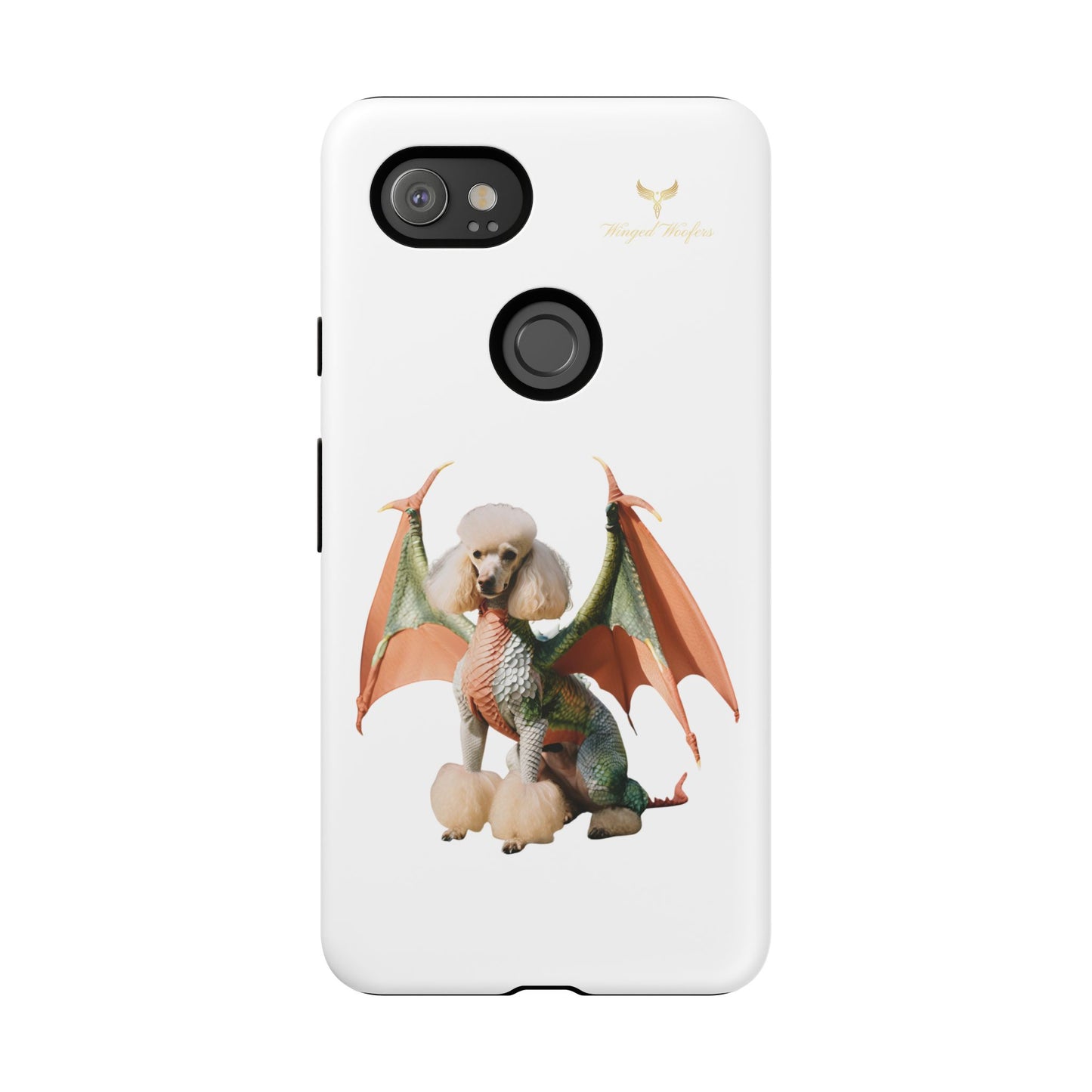 Unique Dragon Poodle Phone Case - Tough Cases for Pet Lovers