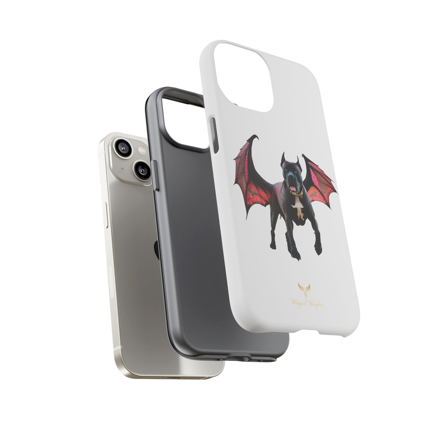 Flying Cane Corso Dog Phone Case - Tough Cases for Pet Lovers