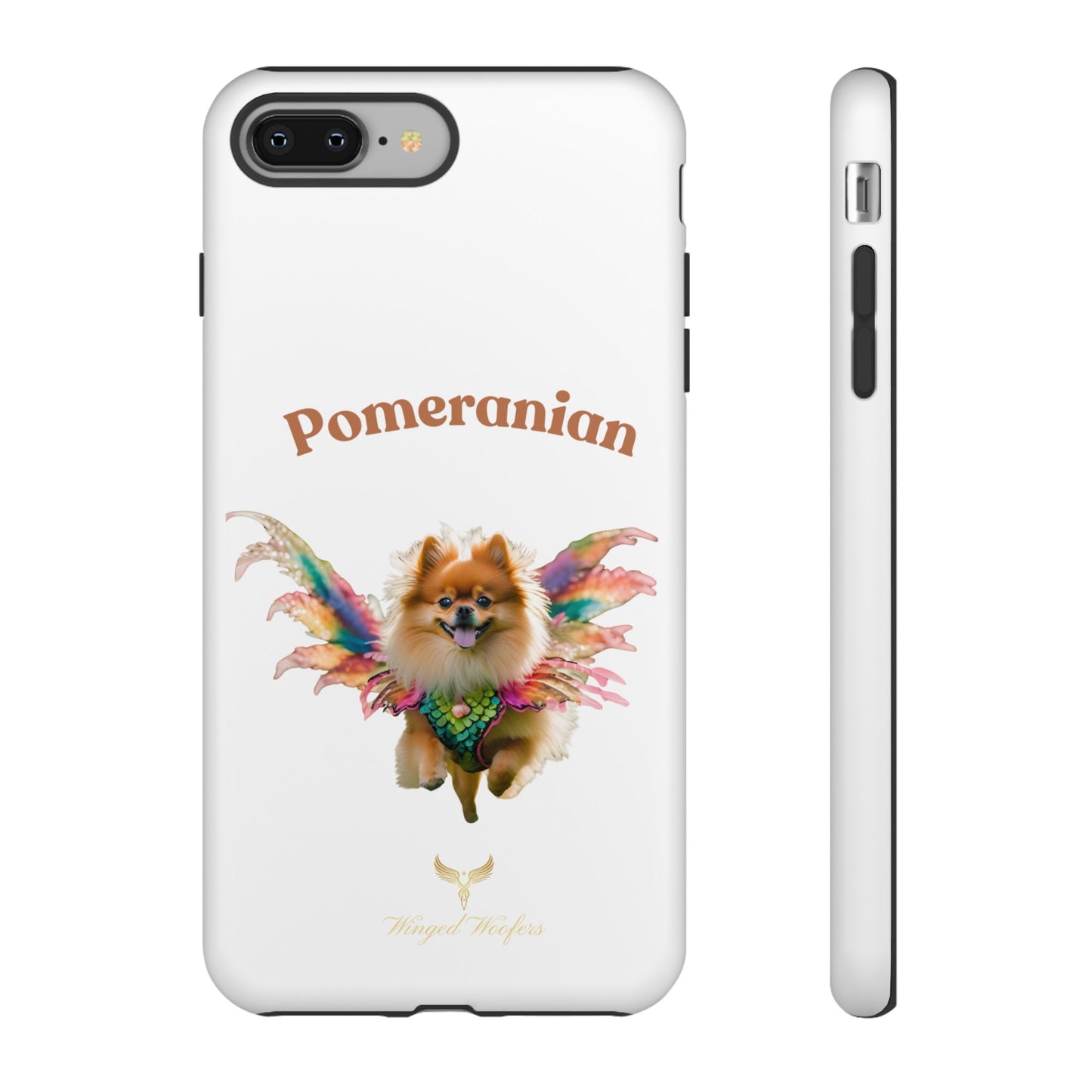 Pomeranian Winged Dog Phone Case – Cute Dog Lover Accessory