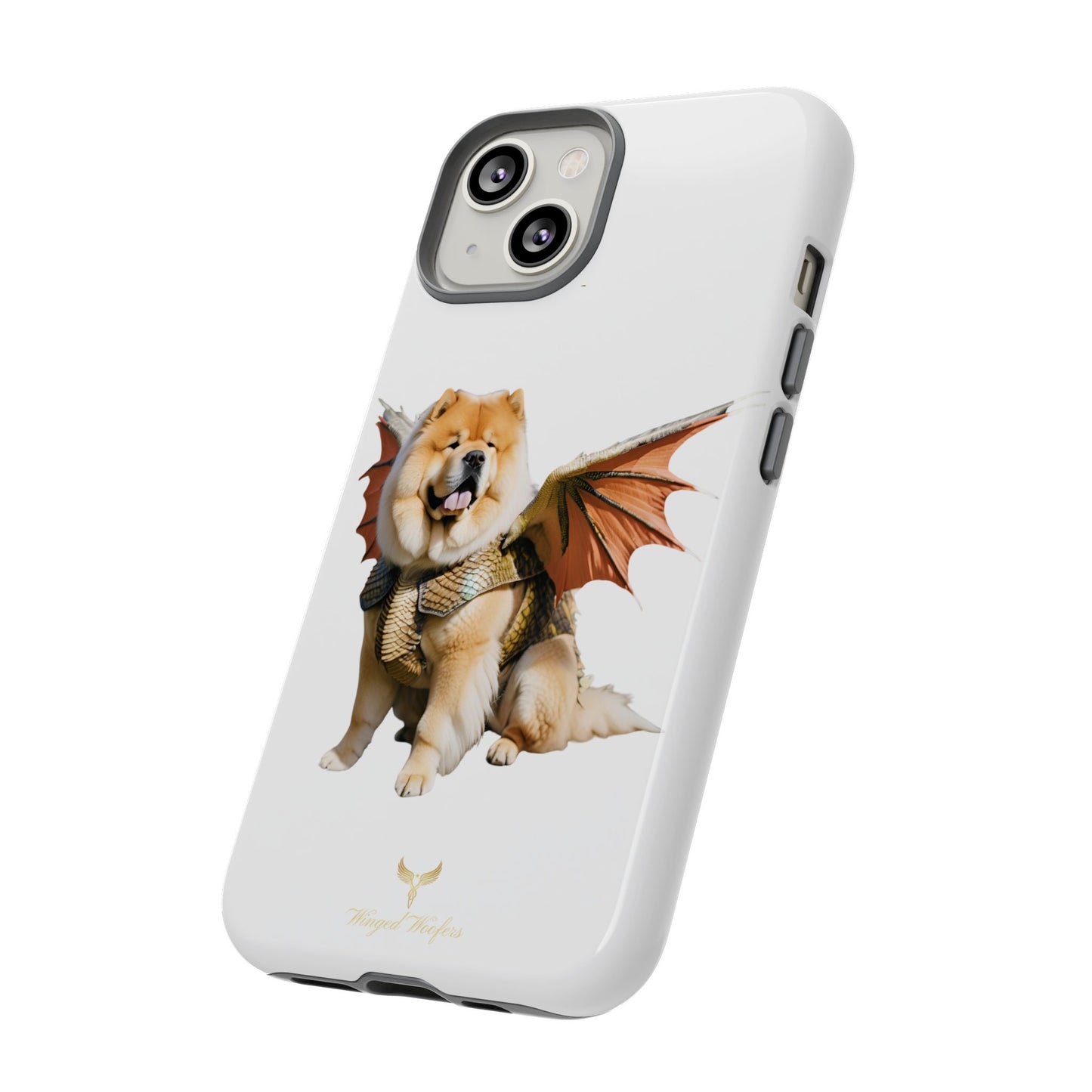 Funny Dragon Chow Chow Dog Phone Case - Tough Cases for Pet Lovers