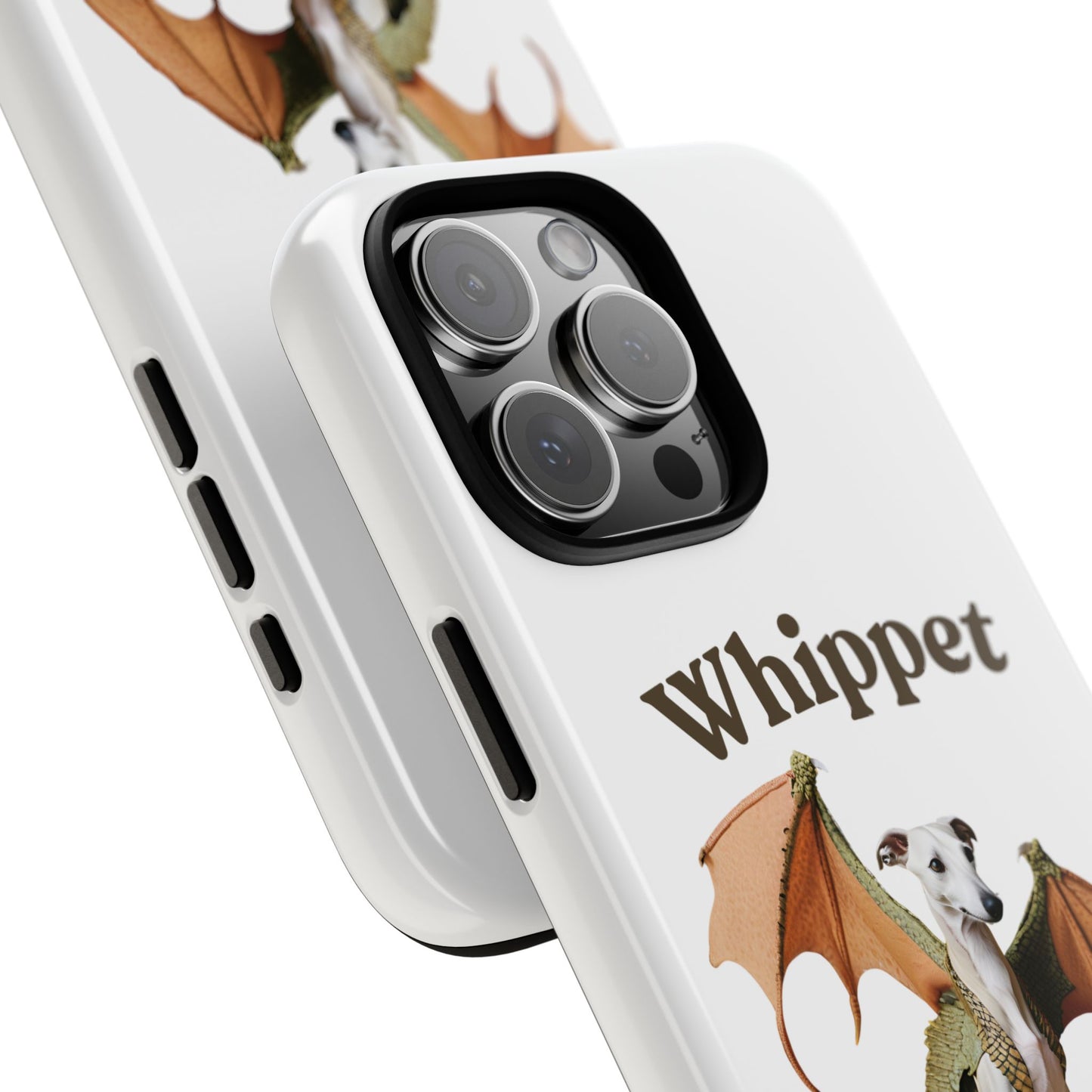 Whippet Dragon Phone Case - Tough & Stylish Pet Accessory