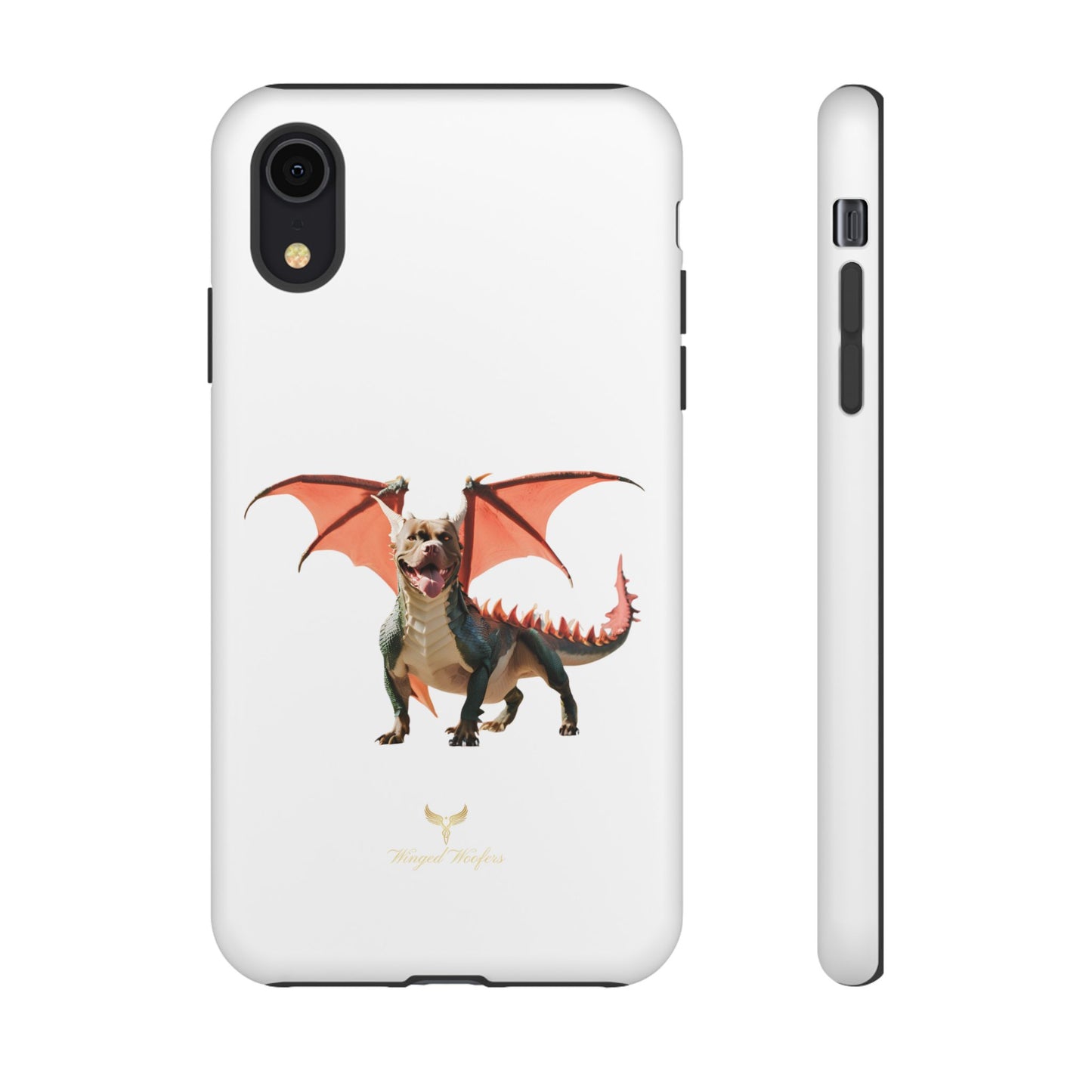 Tough Cases - Fierce Dragon Pitbull Phone Case | Unique Animal Design | Perfect Gift for Animal Lovers