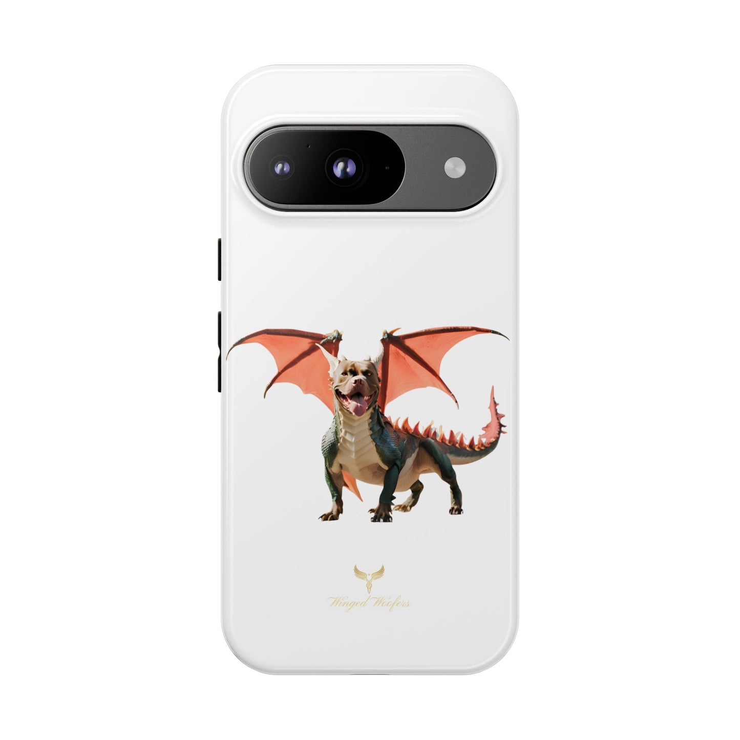 Tough Cases - Fierce Dragon Pitbull Phone Case | Unique Animal Design | Perfect Gift for Animal Lovers