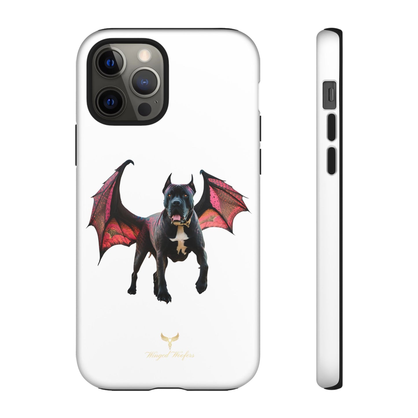 Flying Cane Corso Dog Phone Case - Tough Cases for Pet Lovers