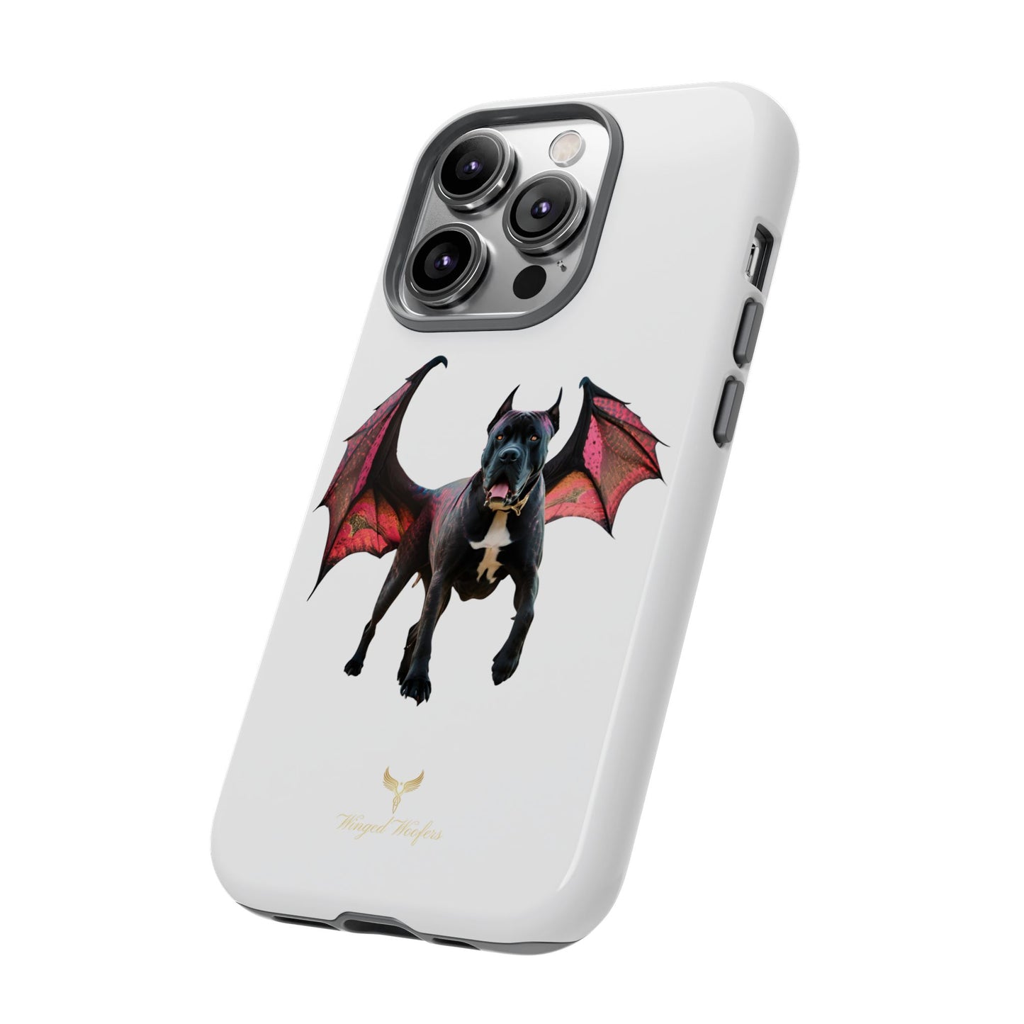 Flying Cane Corso Dog Phone Case - Tough Cases for Pet Lovers