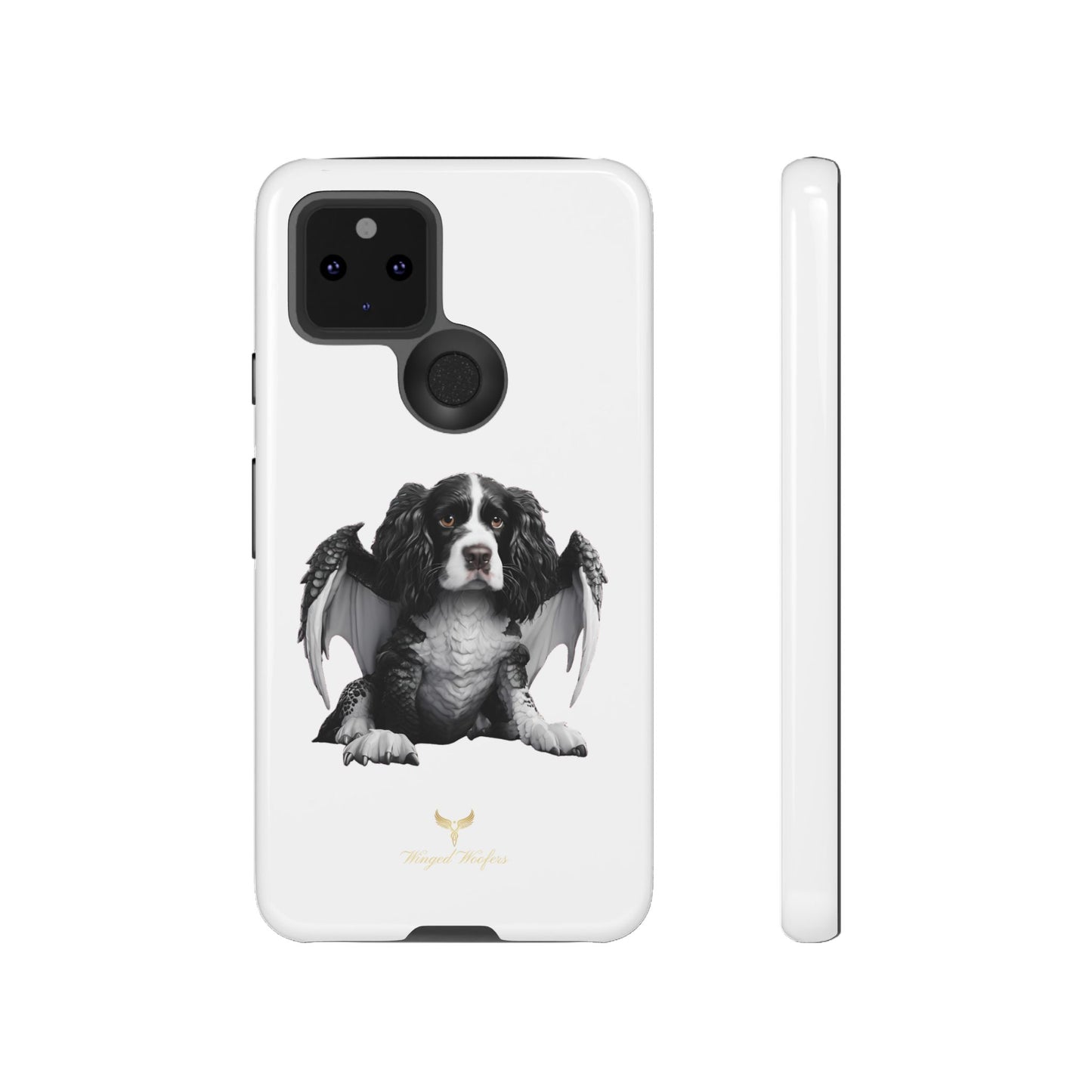 Springer Spaniel Puppy Dragon Winged Dog Phone Case - Tough Cases for Pet Lovers