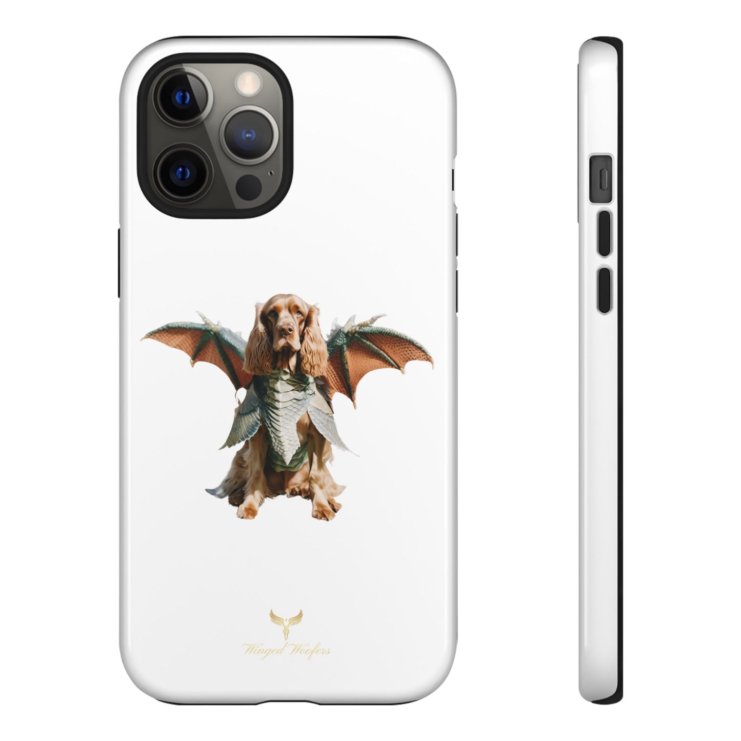 Dragon Wing Cocker Spaniel Dog Phone Case - Tough Cases for Pet Lovers