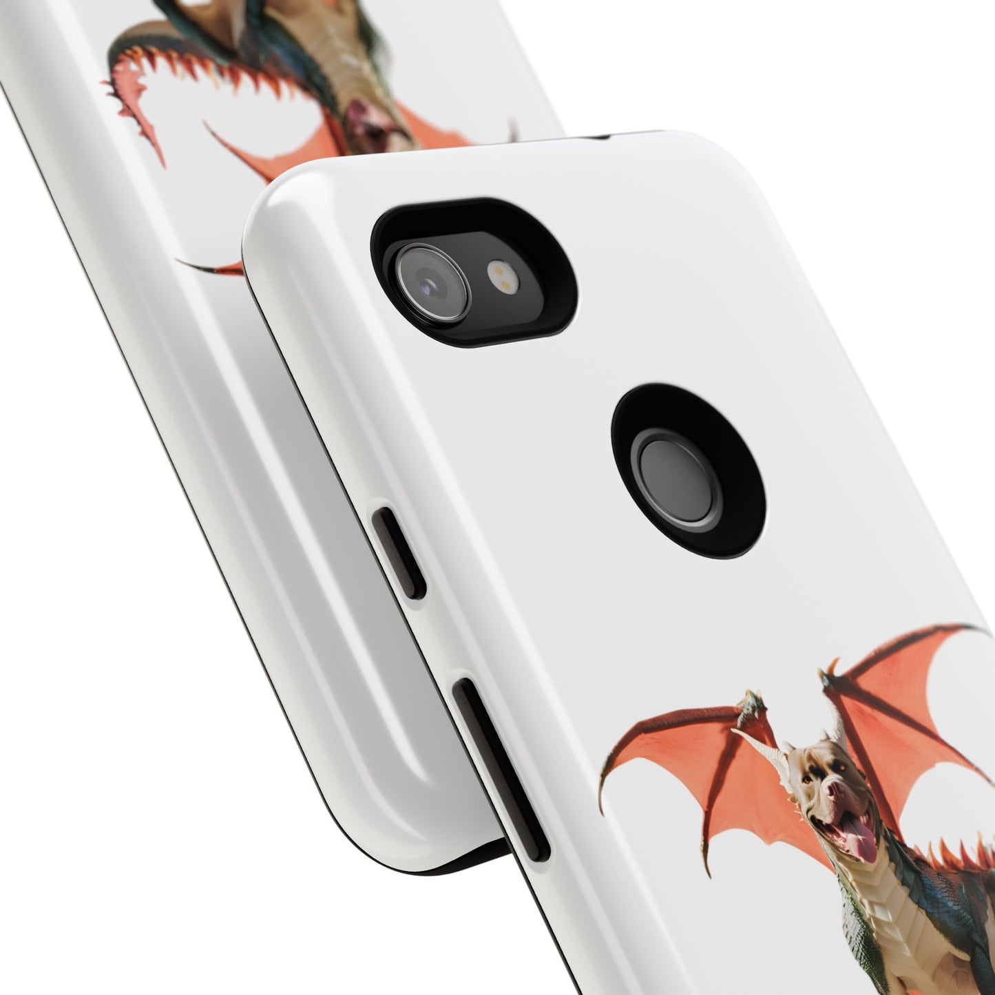 Tough Cases - Fierce Dragon Pitbull Phone Case | Unique Animal Design | Perfect Gift for Animal Lovers