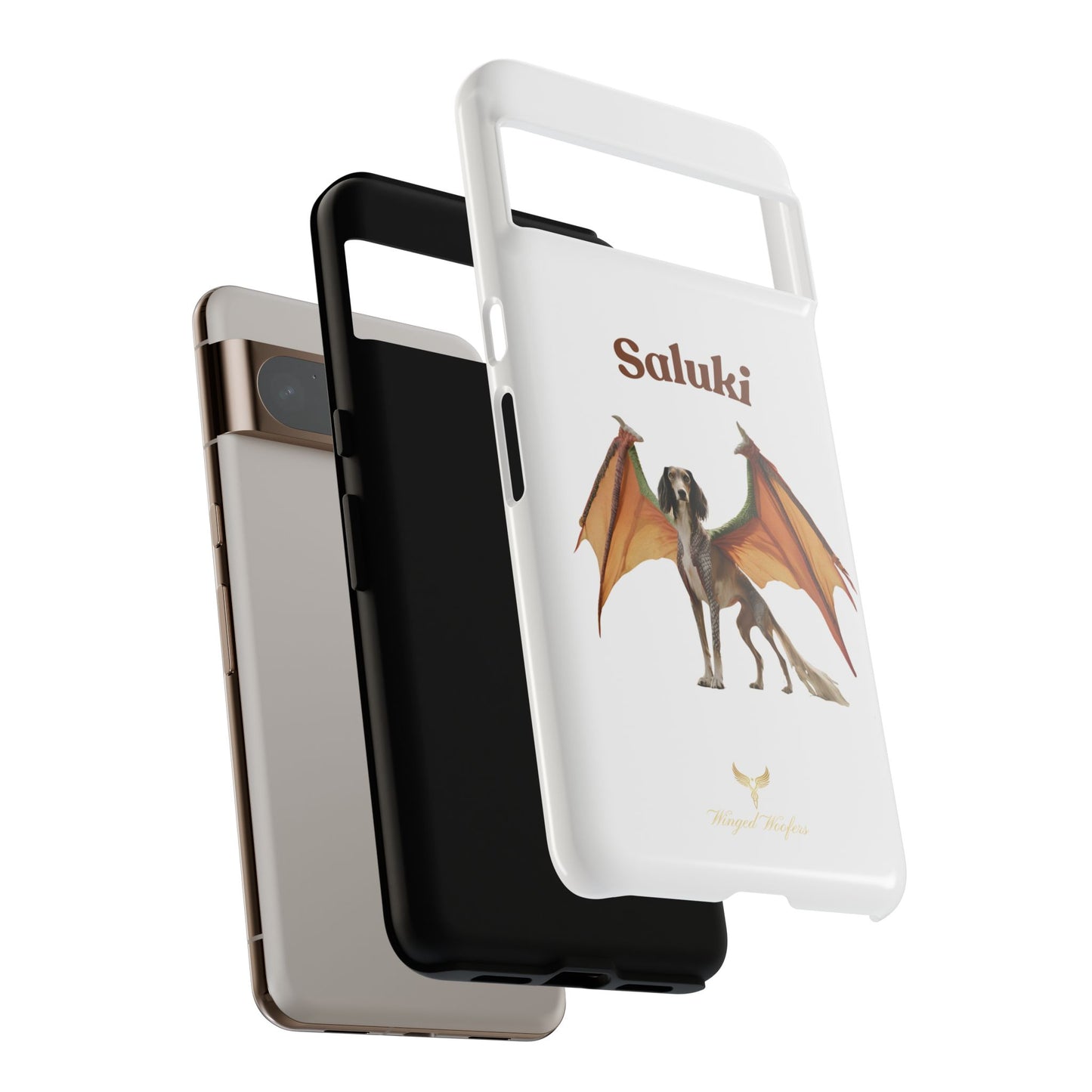 Saluki Dog Dragon Case - Tough Phone Case for Pet Lovers