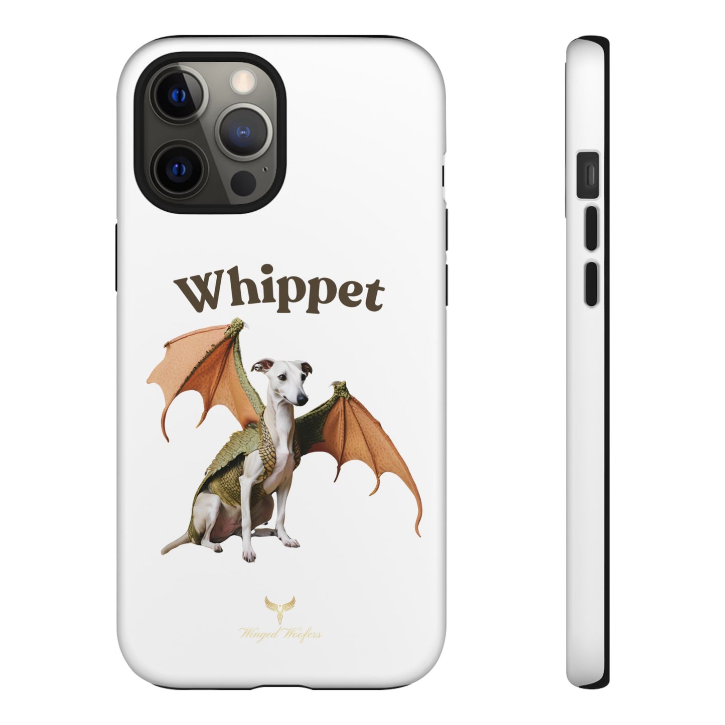 Whippet Dragon Phone Case - Tough & Stylish Pet Accessory