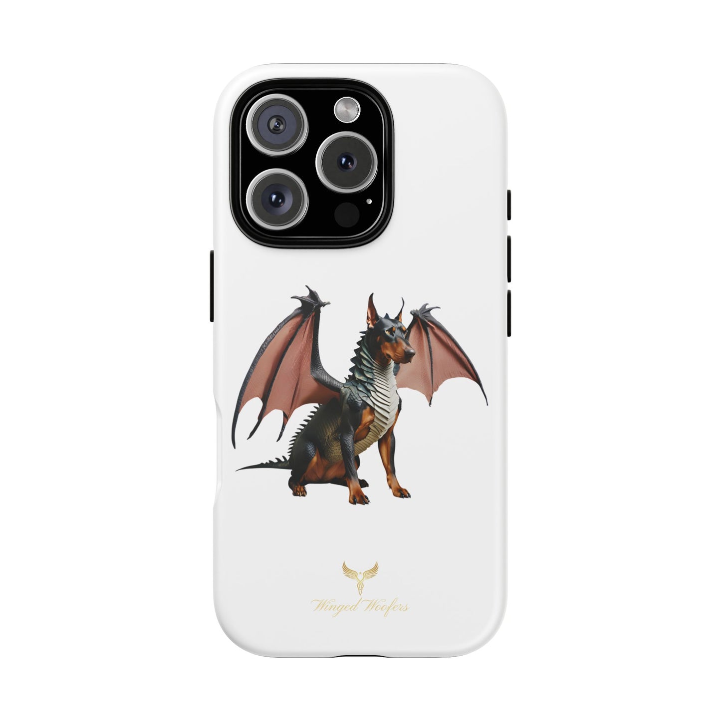 Mythical Doberman Pinscher Dragon Phone Case - Tough & Stylish Protection