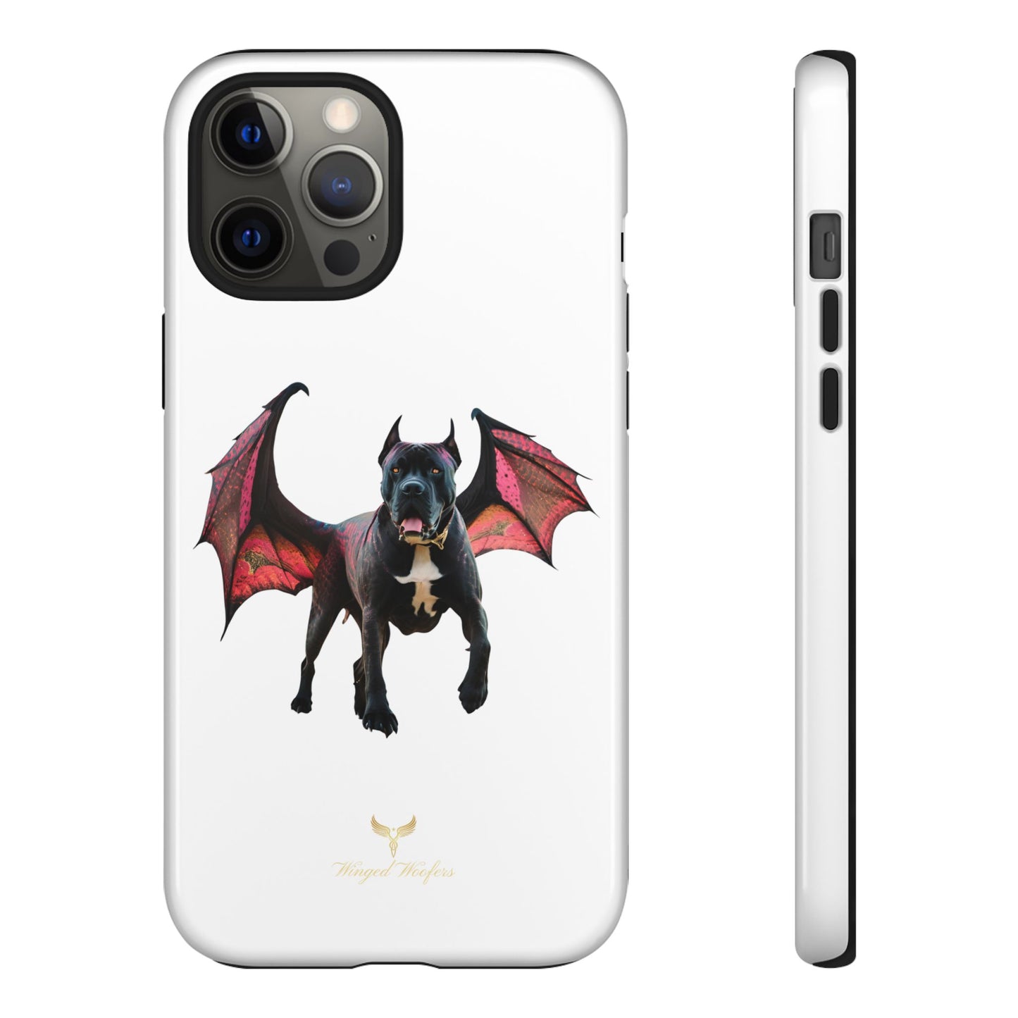 Flying Cane Corso Dog Phone Case - Tough Cases for Pet Lovers