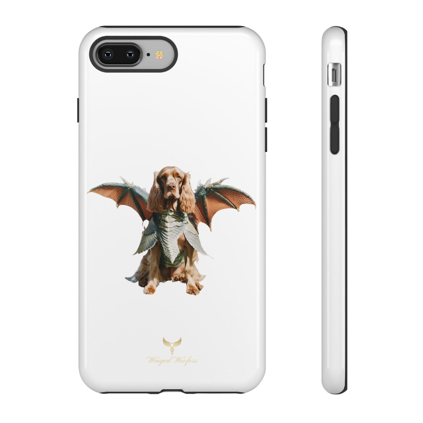 Dragon Wing Cocker Spaniel Dog Phone Case - Tough Cases for Pet Lovers