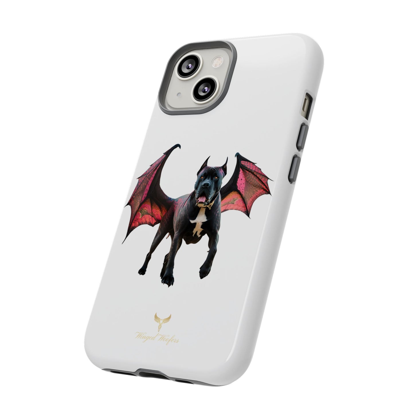 Flying Cane Corso Dog Phone Case - Tough Cases for Pet Lovers