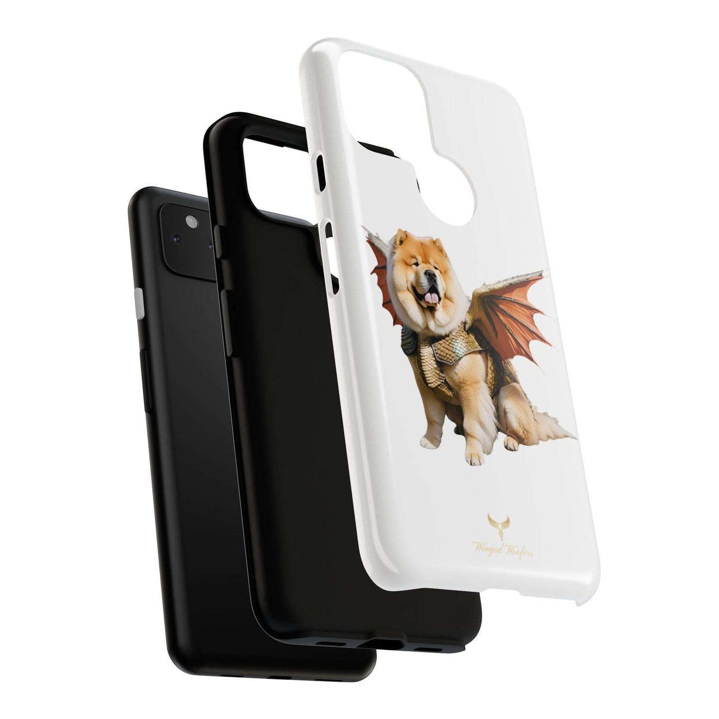 Funny Dragon Chow Chow Dog Phone Case - Tough Cases for Pet Lovers