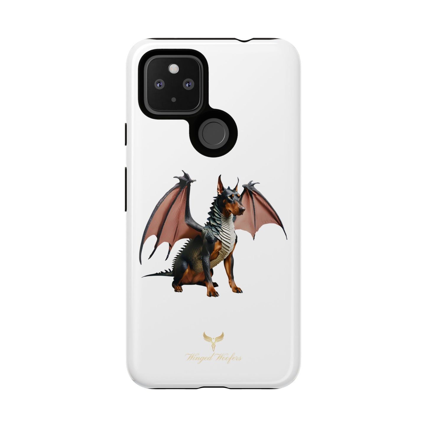 Mythical Doberman Pinscher Dragon Phone Case - Tough & Stylish Protection