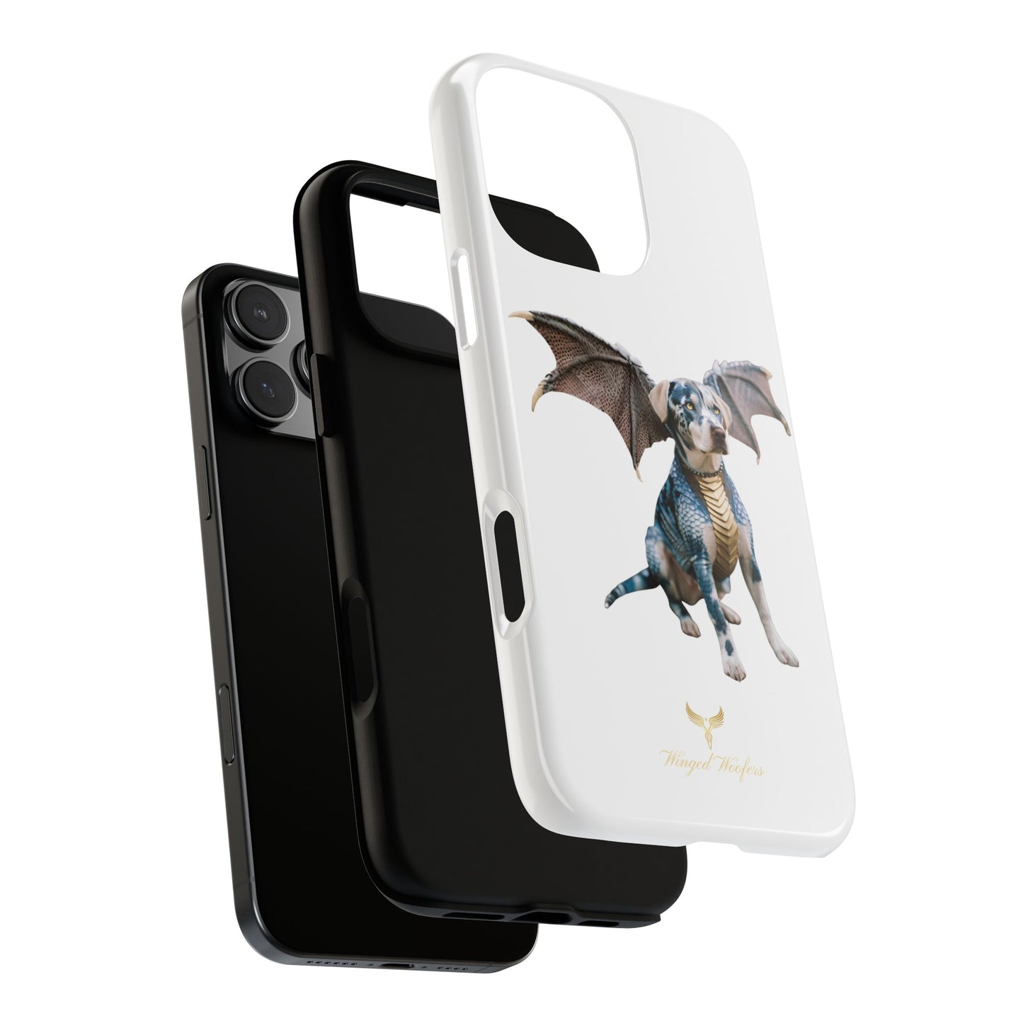 Dragon Dog Phone Case - Tough & Unique Design for Pet Lovers