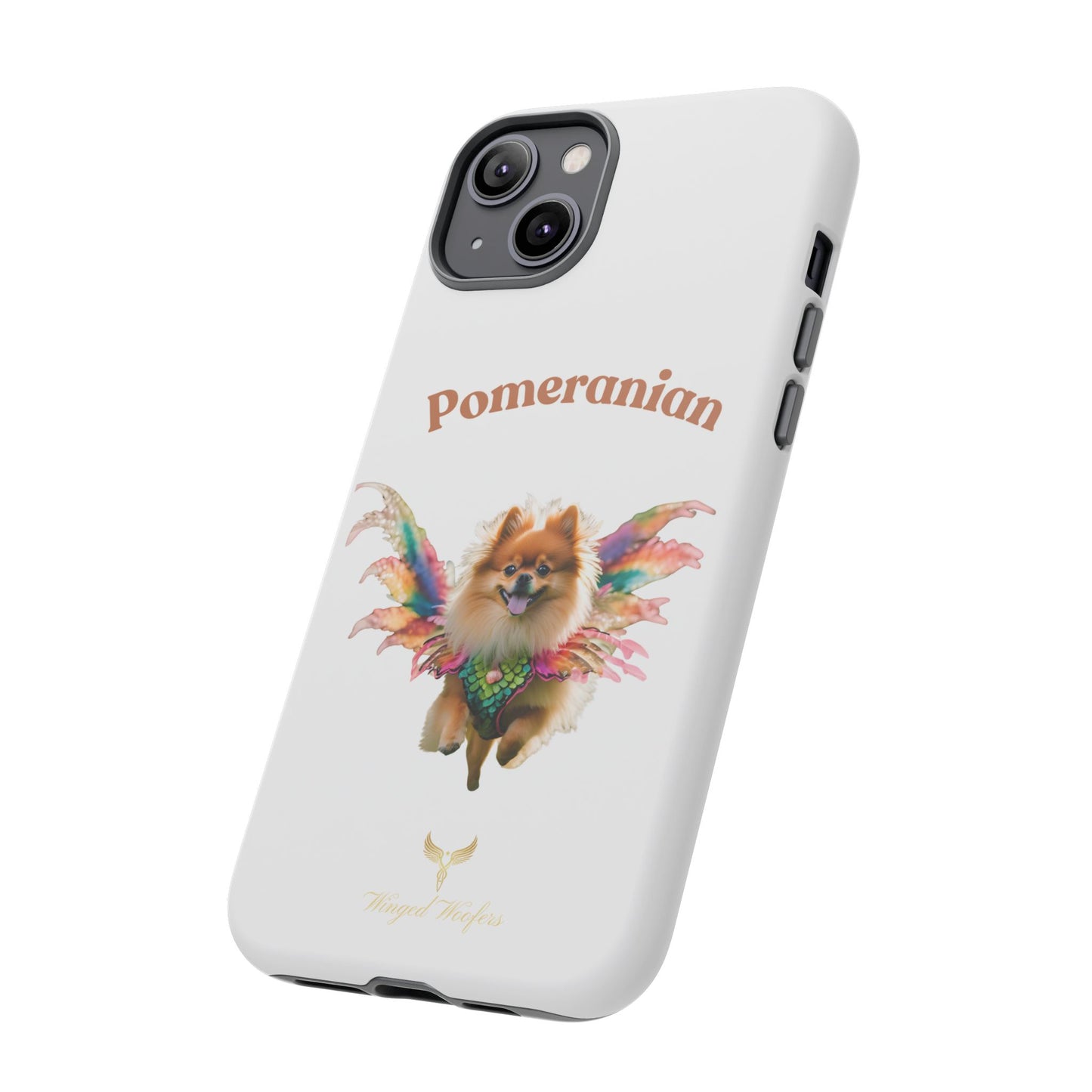 Pomeranian Winged Dog Phone Case – Cute Dog Lover Accessory