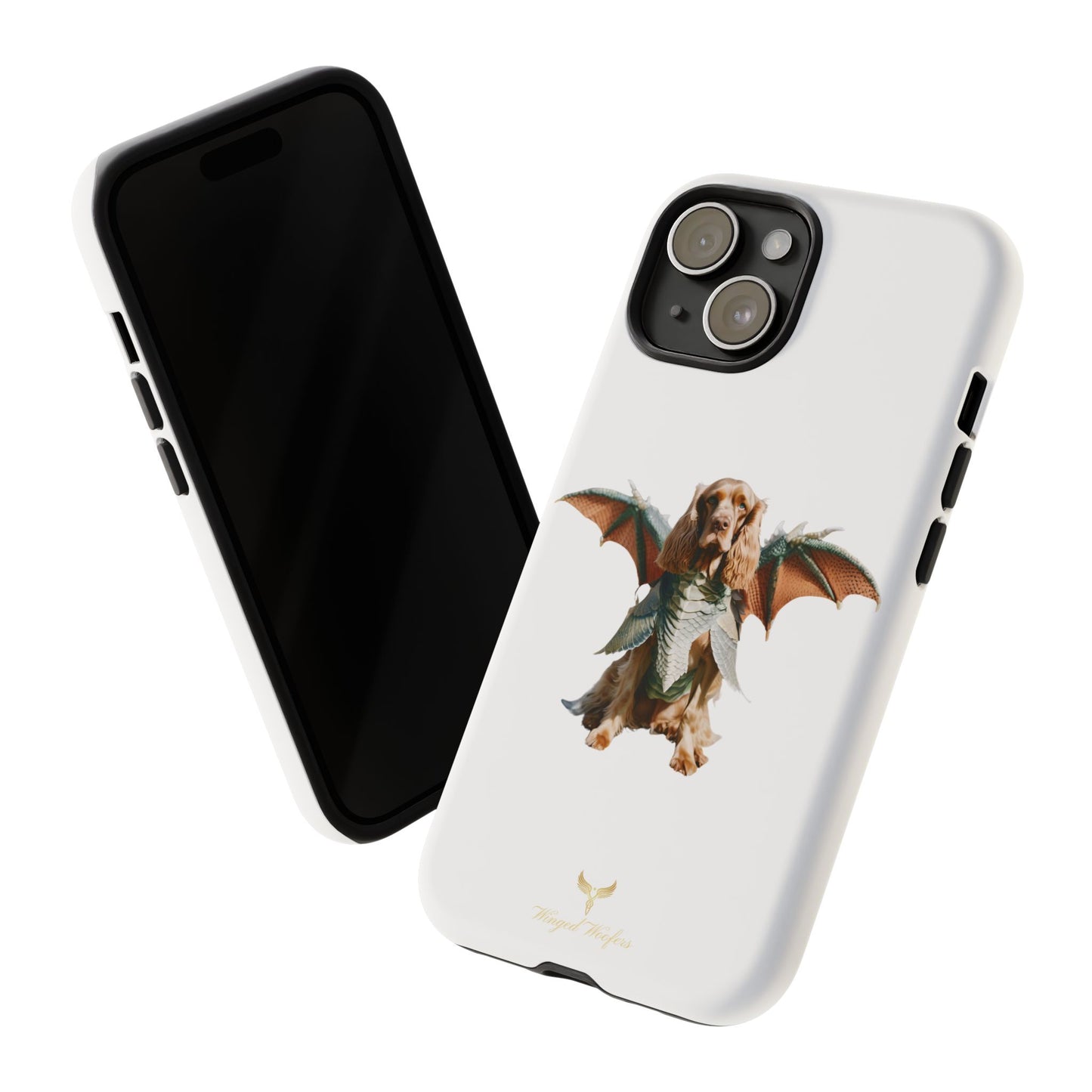 Dragon Wing Cocker Spaniel Dog Phone Case - Tough Cases for Pet Lovers