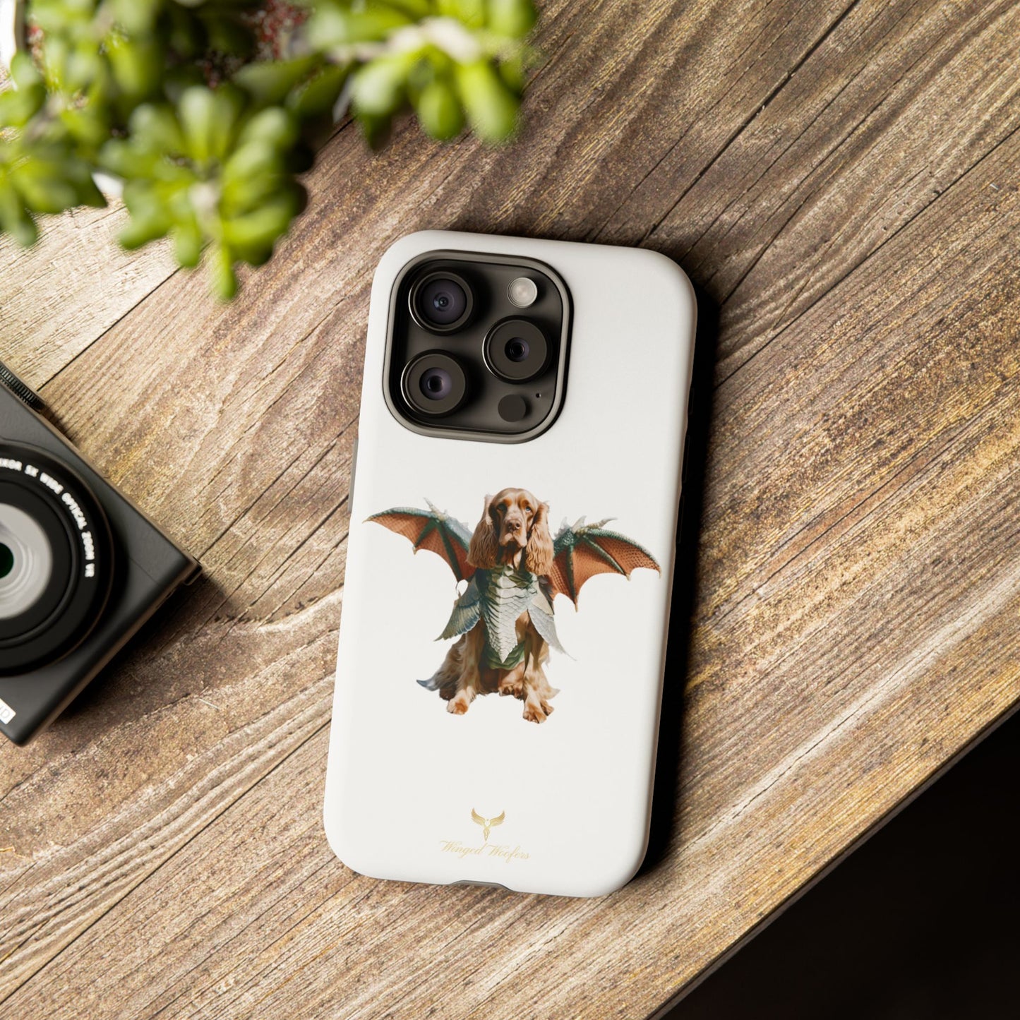 Dragon Wing Cocker Spaniel Dog Phone Case - Tough Cases for Pet Lovers