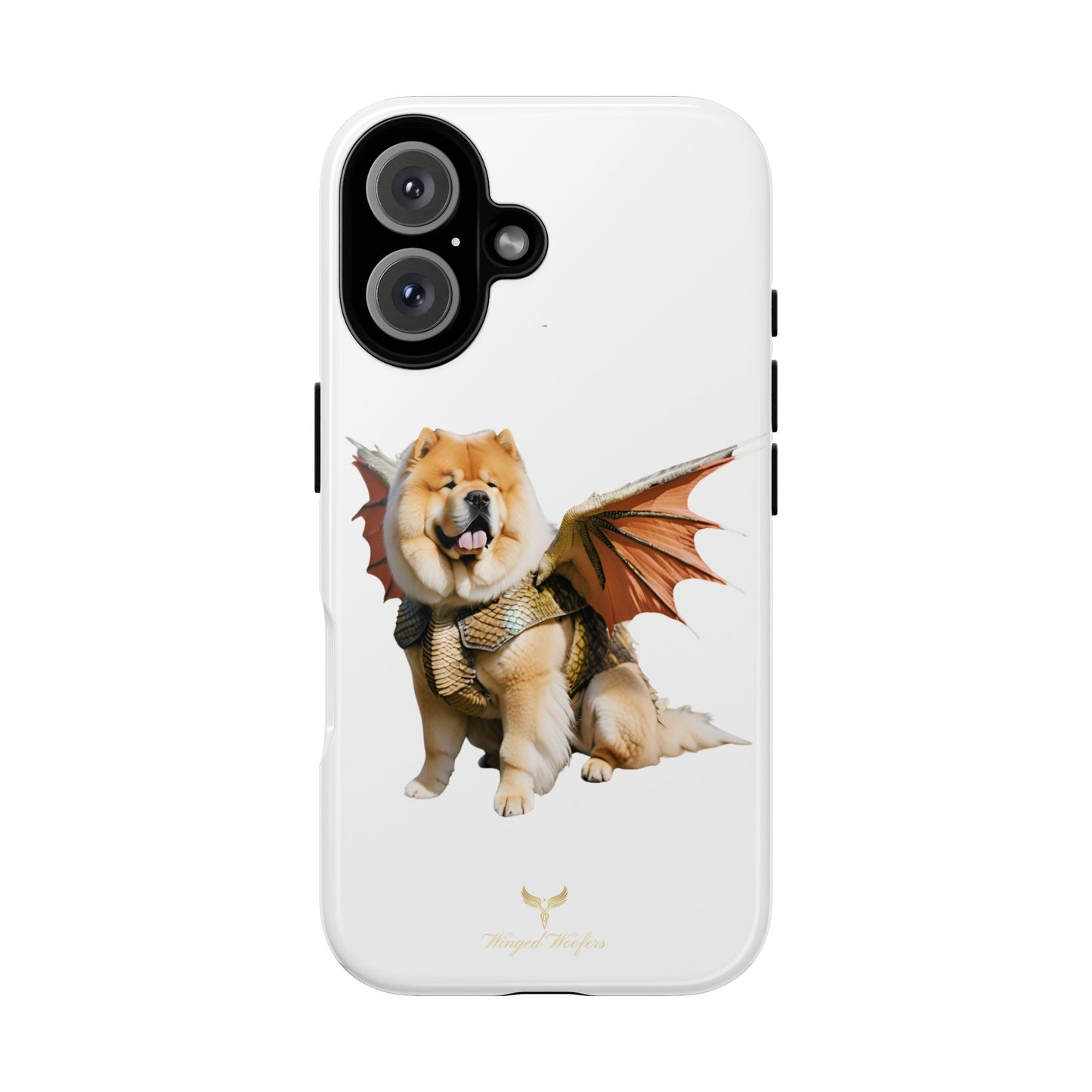 Funny Dragon Chow Chow Dog Phone Case - Tough Cases for Pet Lovers