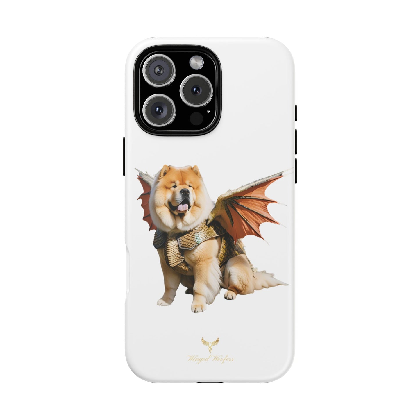 Funny Dragon Chow Chow Dog Phone Case - Tough Cases for Pet Lovers