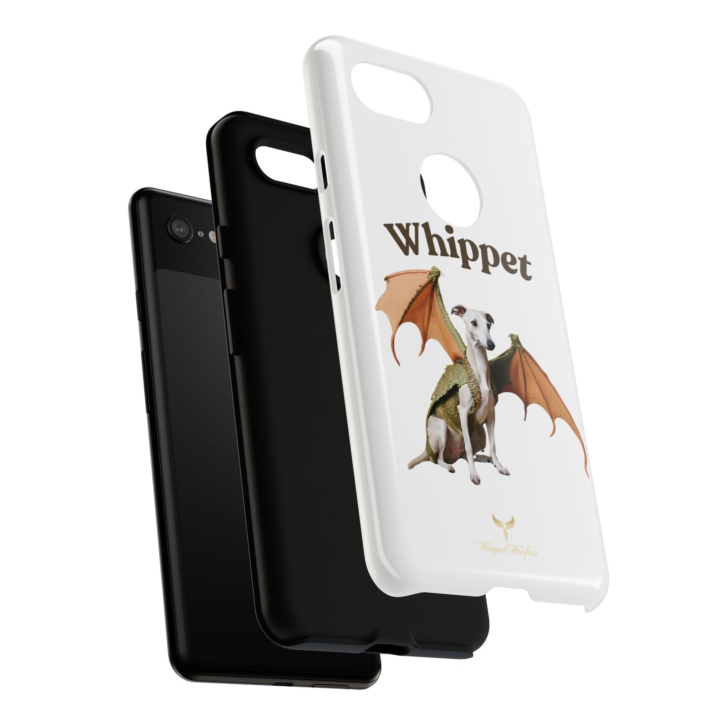 Whippet Dragon Phone Case - Tough & Stylish Pet Accessory