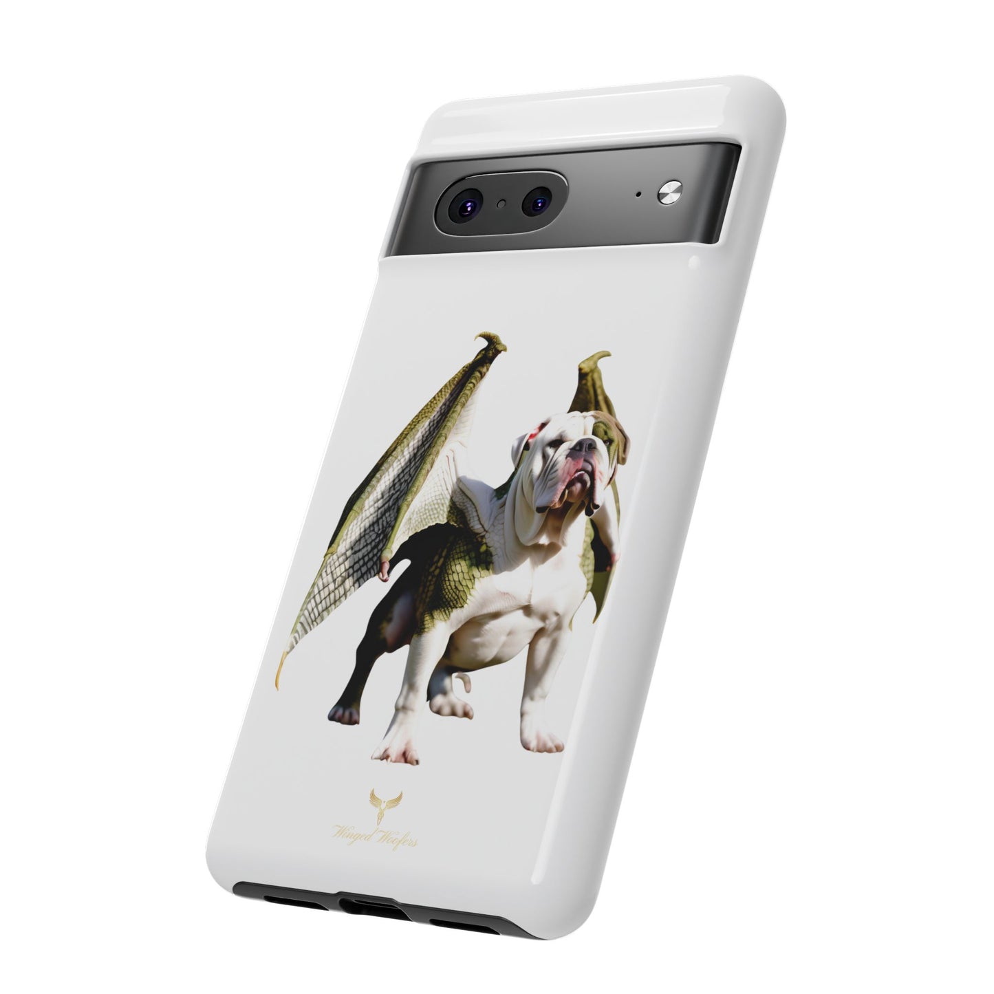 English Bulldog Dragon Phone Case - Tough & Unique Design