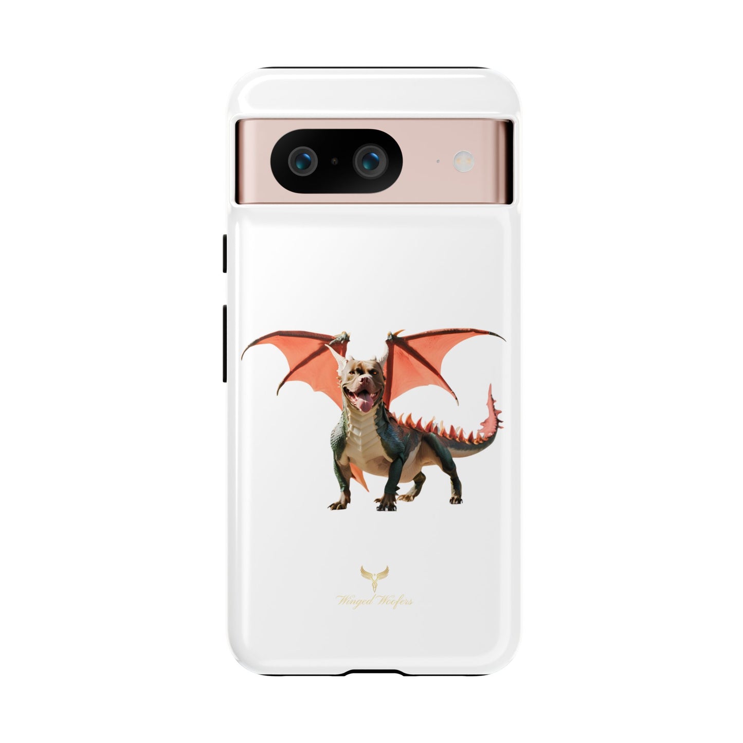 Tough Cases - Fierce Dragon Pitbull Phone Case | Unique Animal Design | Perfect Gift for Animal Lovers