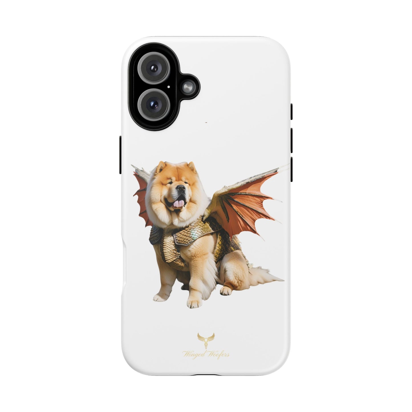 Funny Dragon Chow Chow Dog Phone Case - Tough Cases for Pet Lovers