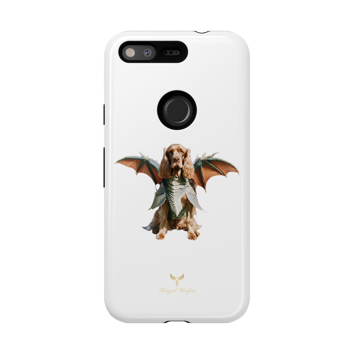 Dragon Wing Cocker Spaniel Dog Phone Case - Tough Cases for Pet Lovers