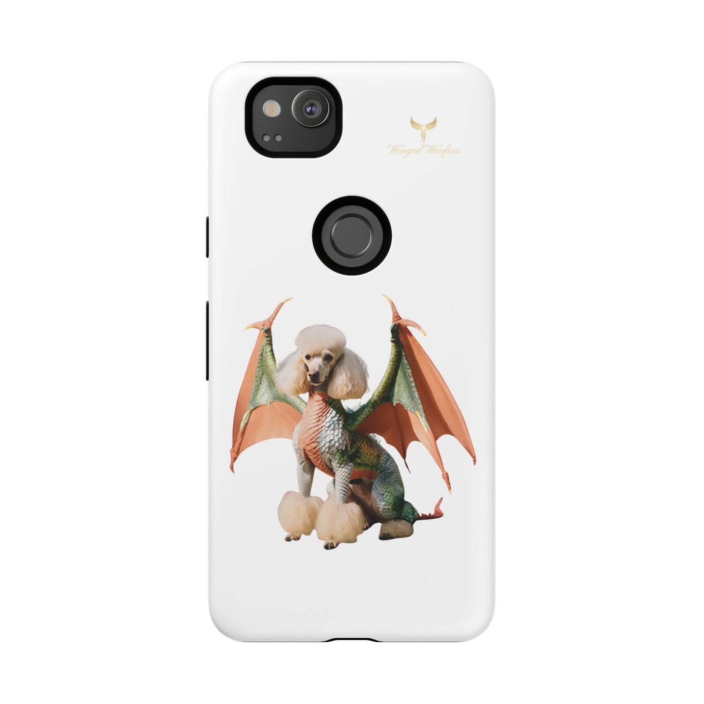 Unique Dragon Poodle Phone Case - Tough Cases for Pet Lovers